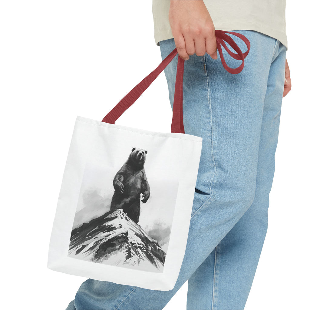 Bear Mountain Snow Tote Bag (AOP)