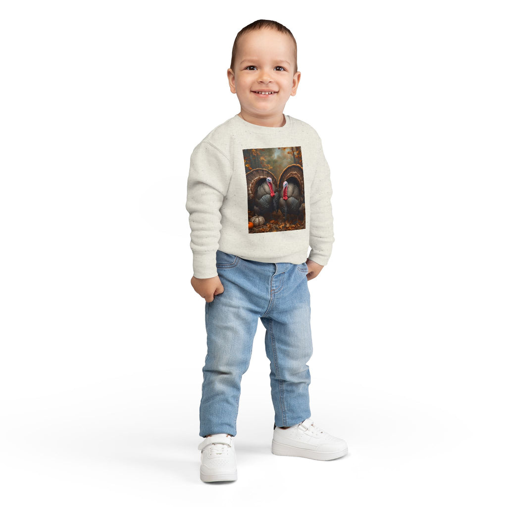 Thanksgiving Turkey Toddler Sweatshirt
