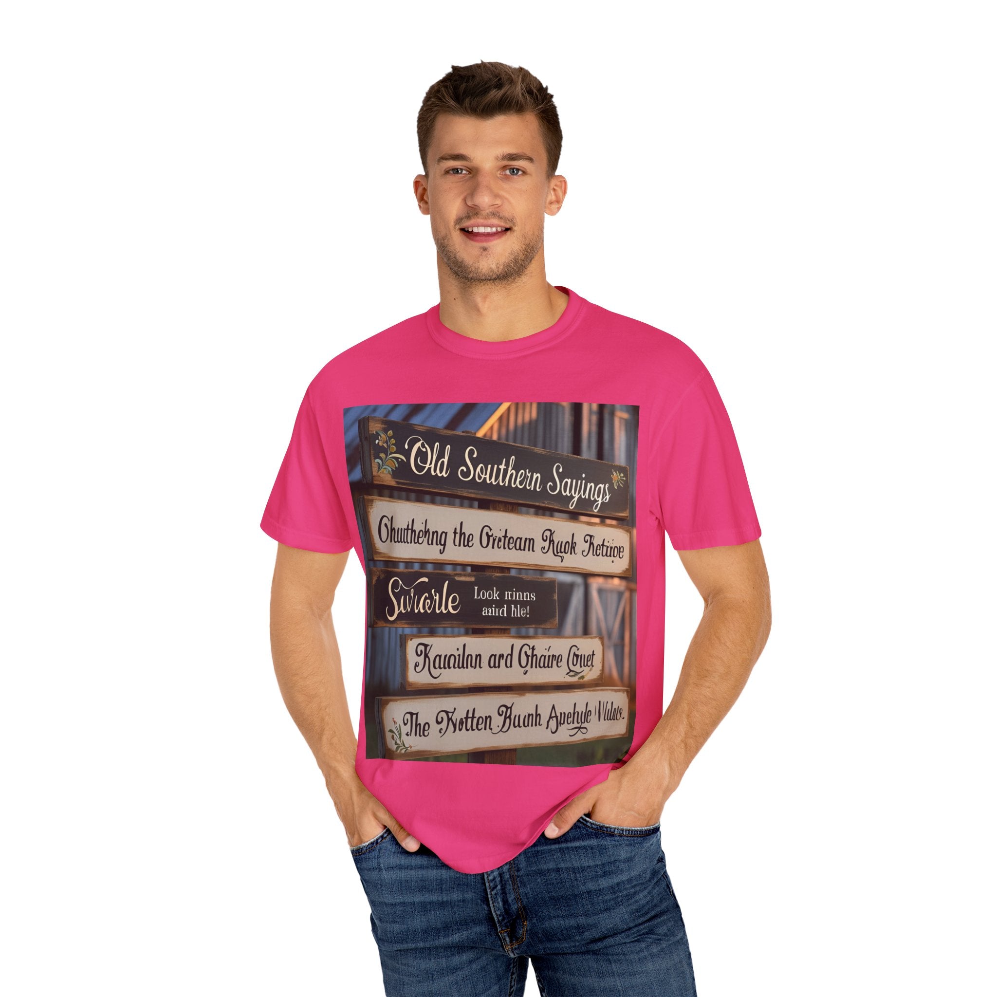 Old Southern Sayings Crossing Unisex T-shirt, Southern Pride Tee, Gift for Her/Him, Casual Wear, Vintage Style Shirt, Summer Wardrobe Essential