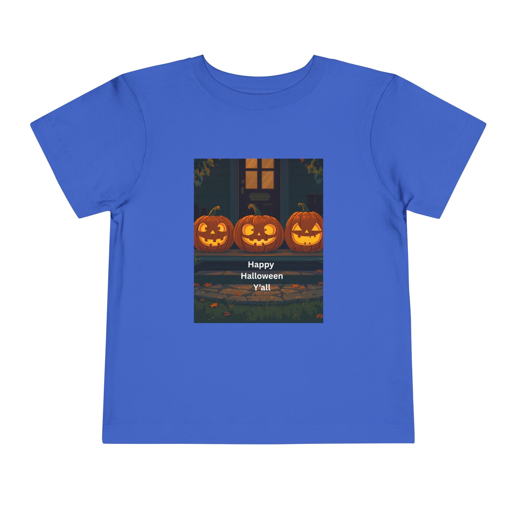 Spooky Pumpkin Toddler Short Sleeve Tee