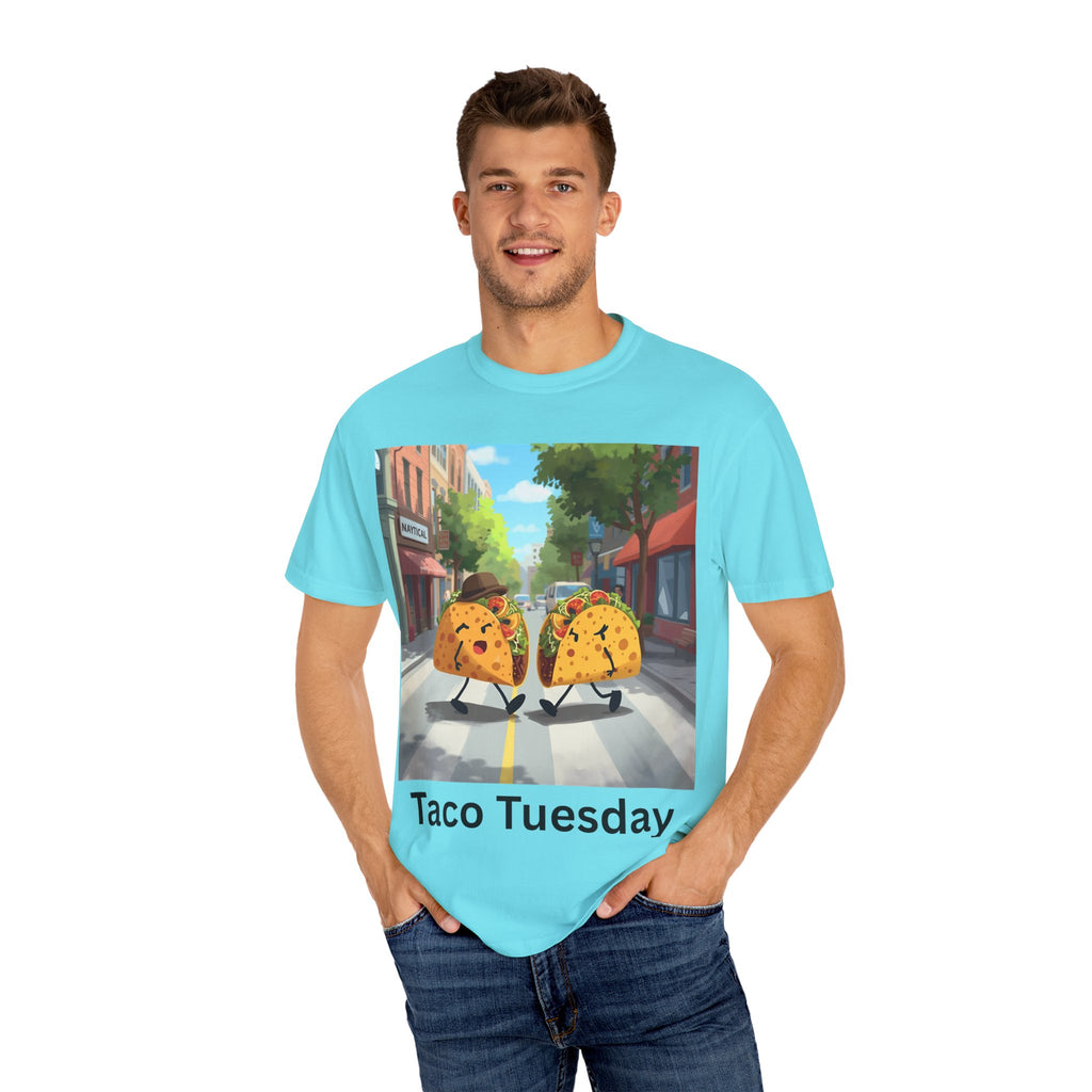 Taco Tuesday Unisex Garment-Dyed T-shirt