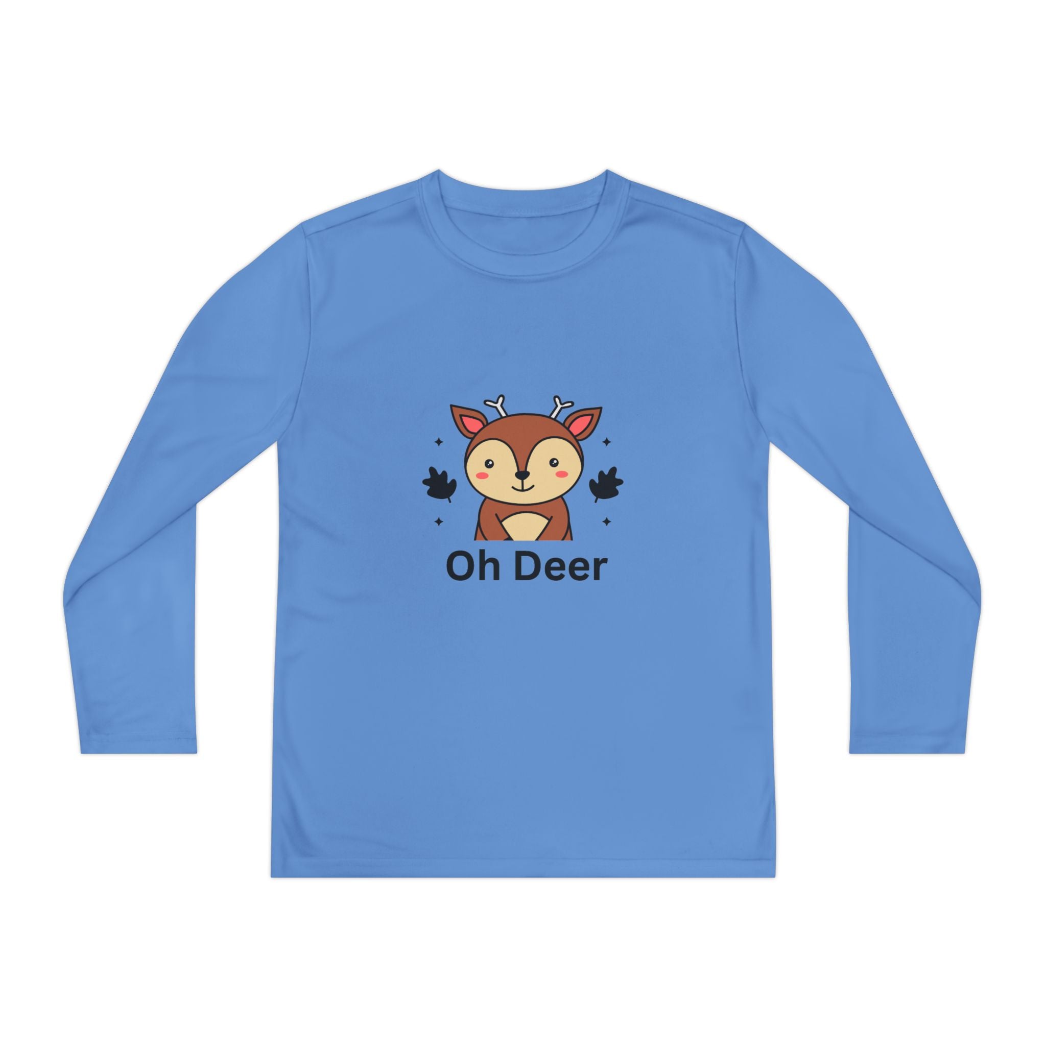 Oh Deer Youth Long Sleeve Competitor Tee