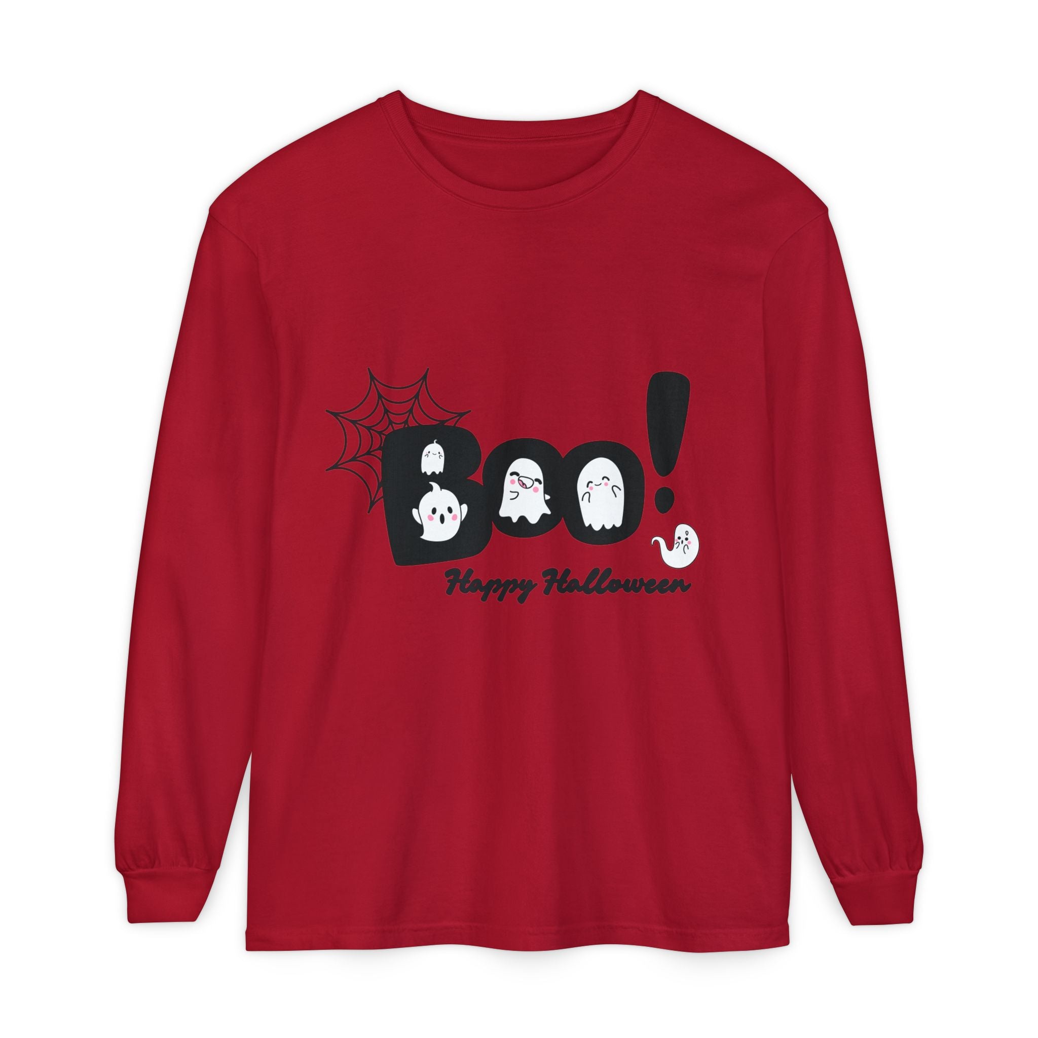 Halloween Boo Long Sleeve T-Shirt, Unisex Spooky Tee, Perfect for Fall Celebrations, Ghost Graphic Shirt, October Style Apparel, Casual [...]