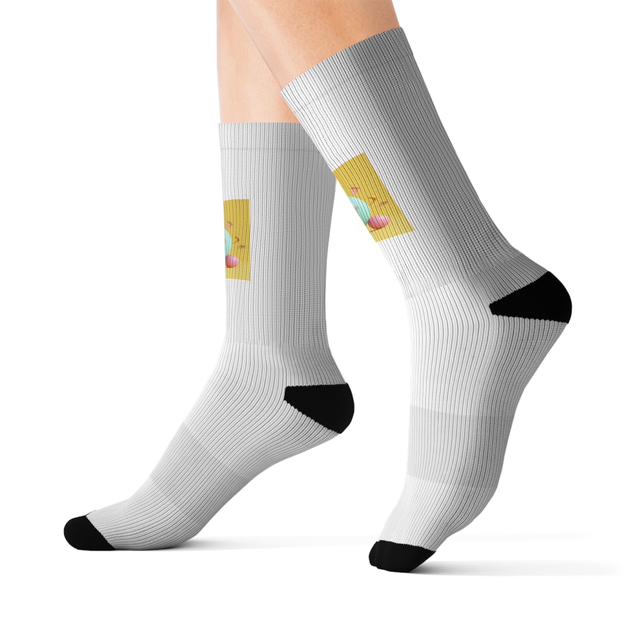 Colorful Sublimation Socks with Fun Design, Unique Gift for Friends, Cozy Everyday Wear, Ideal for Birthdays or Holidays, Trendy [...]