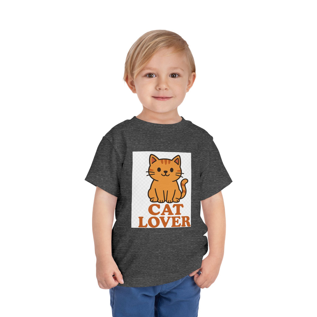 Cat Lover Toddler Short Sleeve Tee
