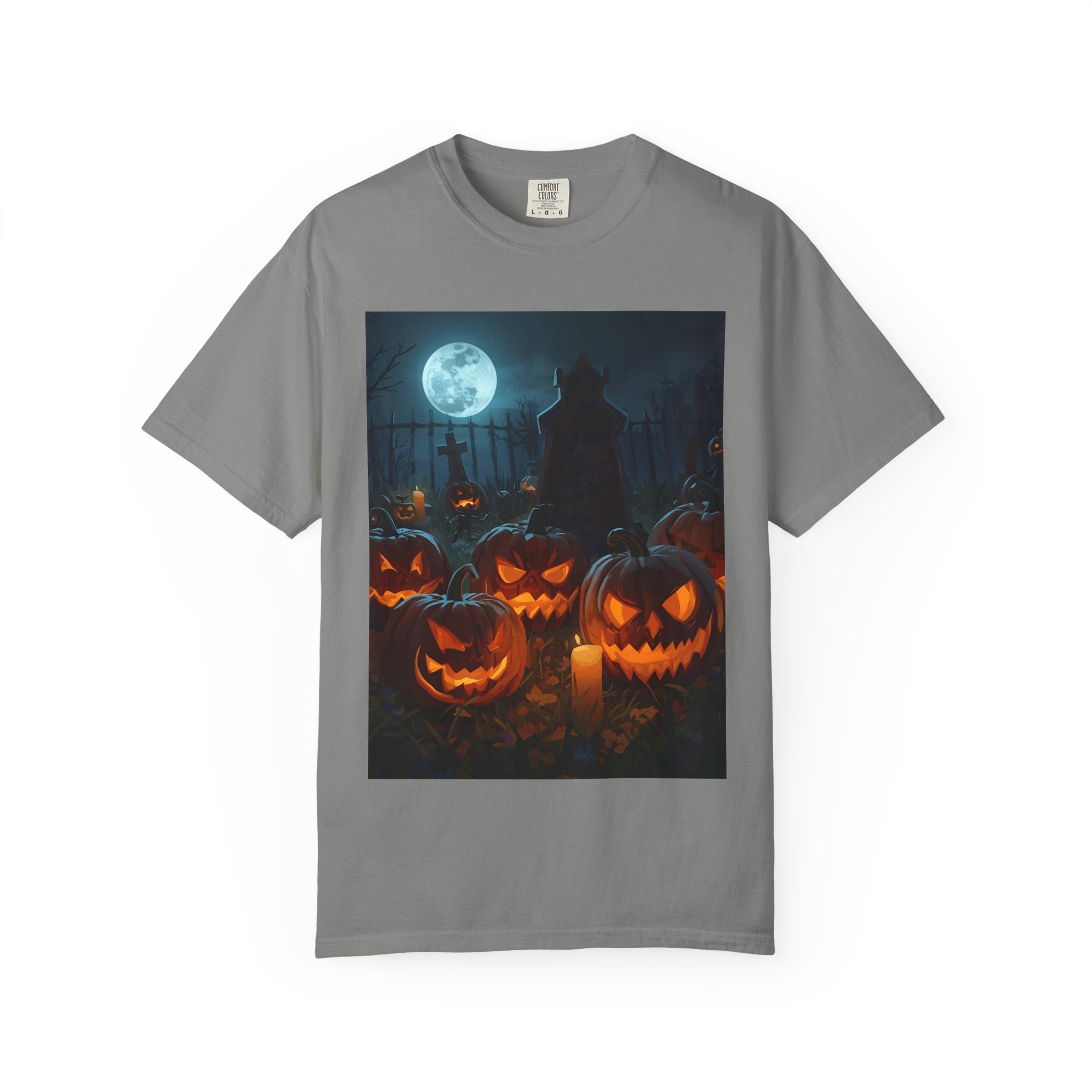 Halloween Pumpkin Unisex T-Shirt, Spooky Shirt, Fall Apparel, Halloween Costume, Casual Wear, Party Shirt