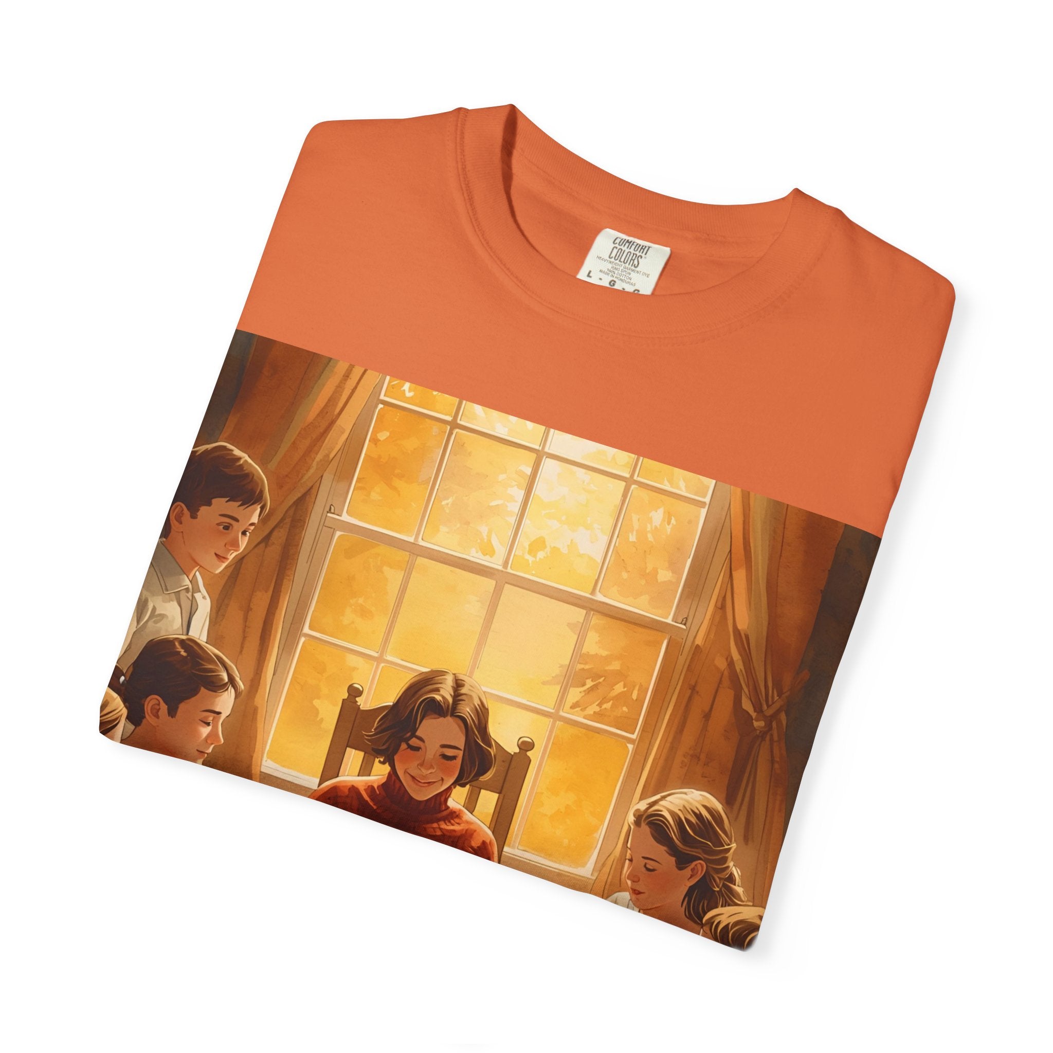 Thankful Family Dinner T-shirt, Unisex Tee, Fall Apparel, Cozy Top, Gift for Thanksgiving Lovers, Family Gathering Shirt