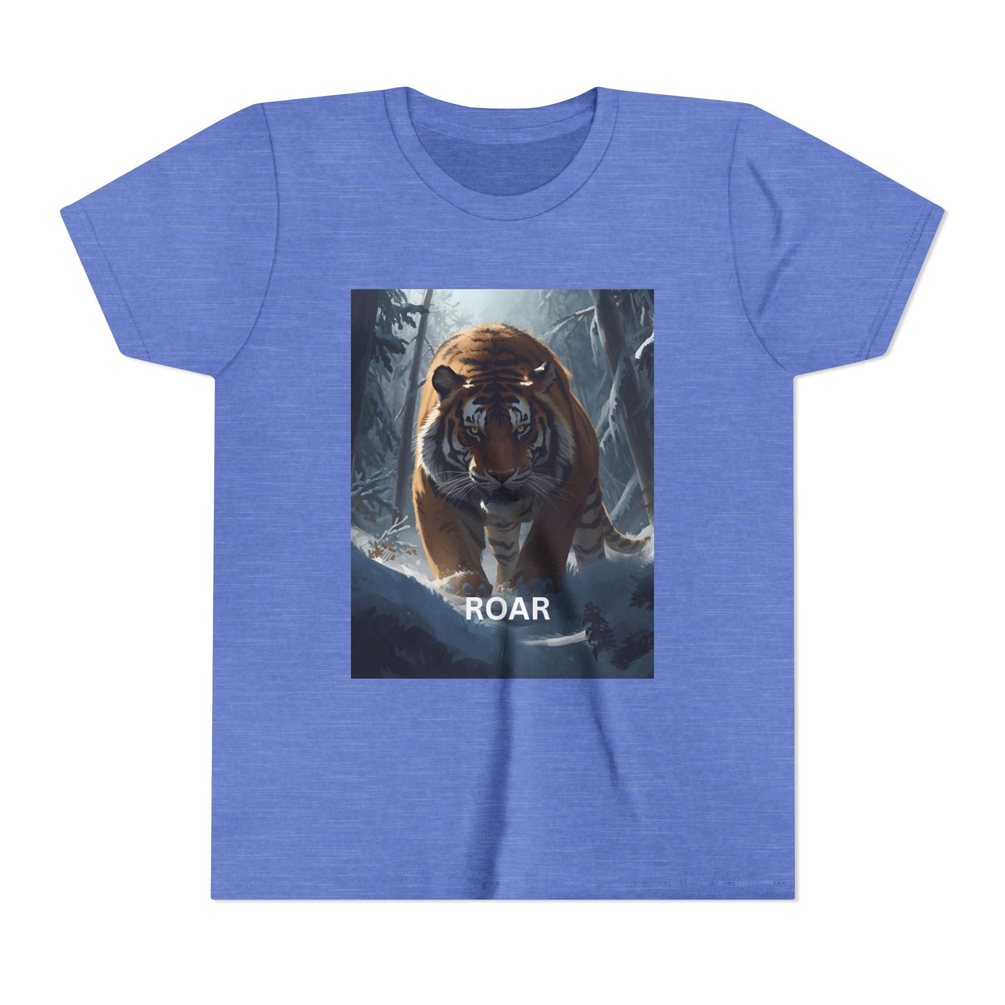 Tiger Roar Snow Youth Short Sleeve Tee