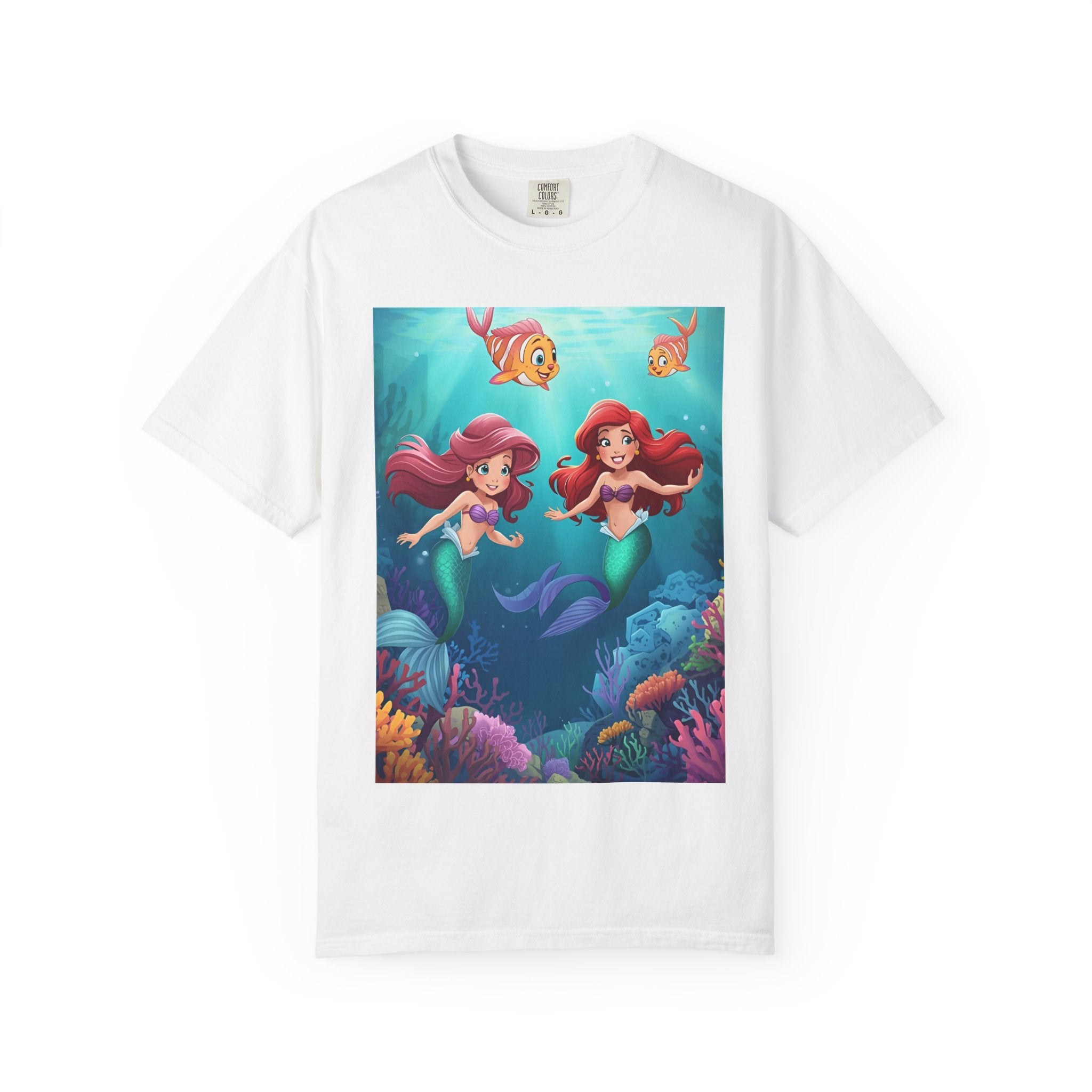 Mermaid Unisex Garment-Dyed T-shirt