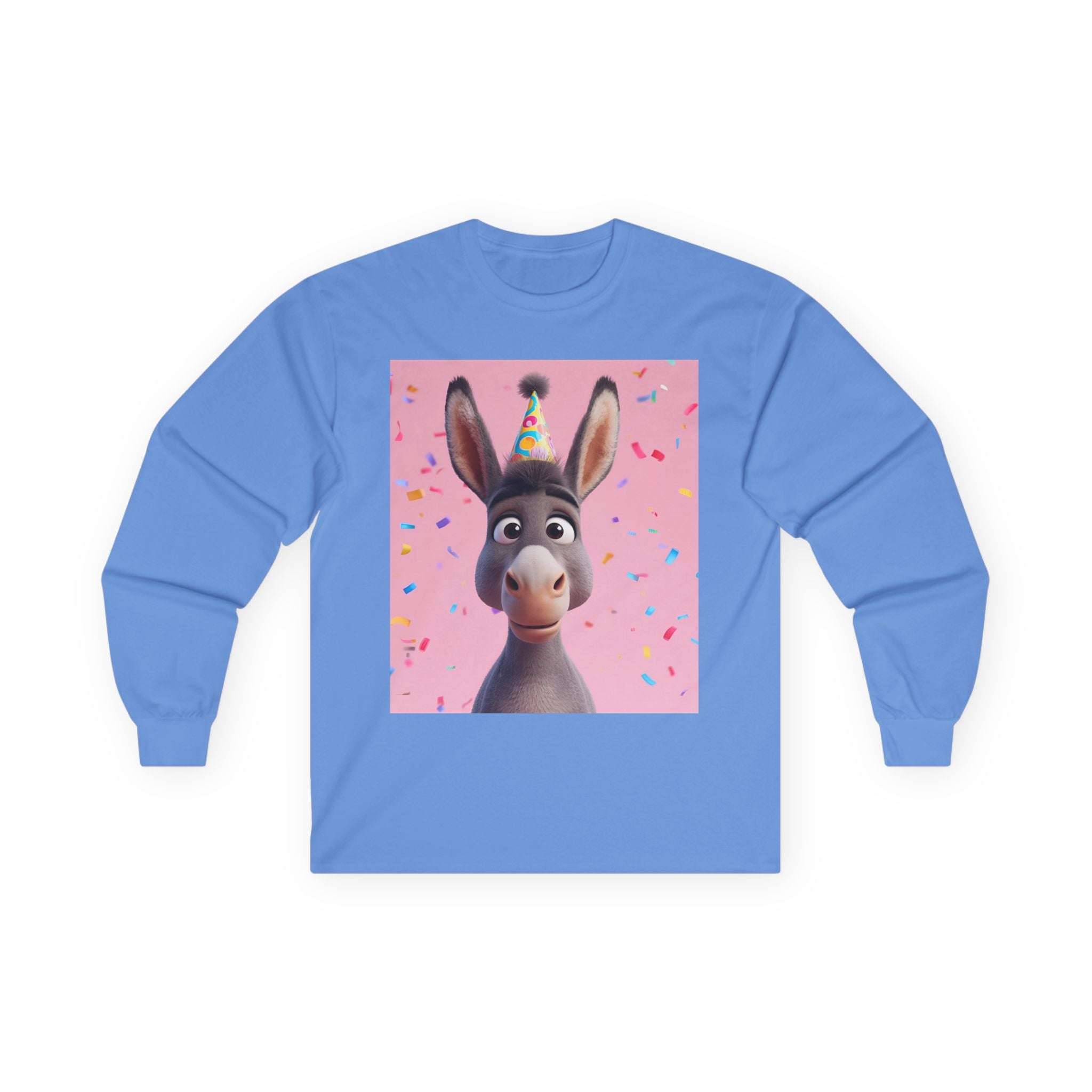 Donkey Birthday Unisex Ultra Cotton Long Sleeve Tee
