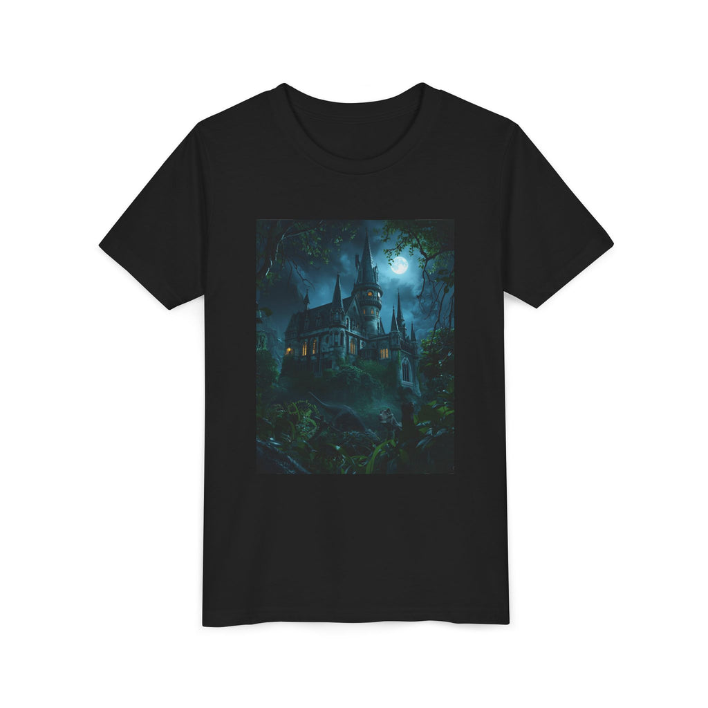 Mystical Night Scene Youth Short Sleeve Tee