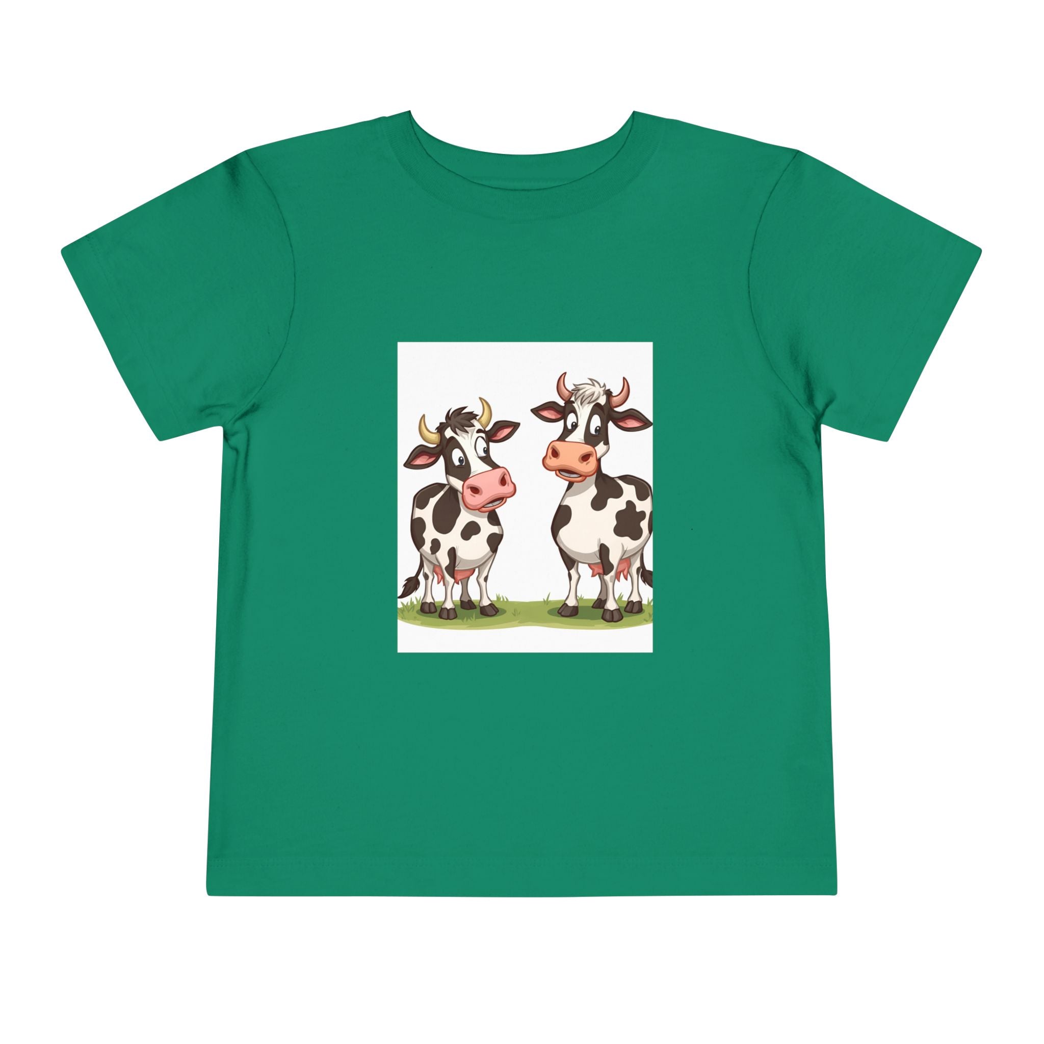 Cute Cows Toddler Short Sleeve Tee