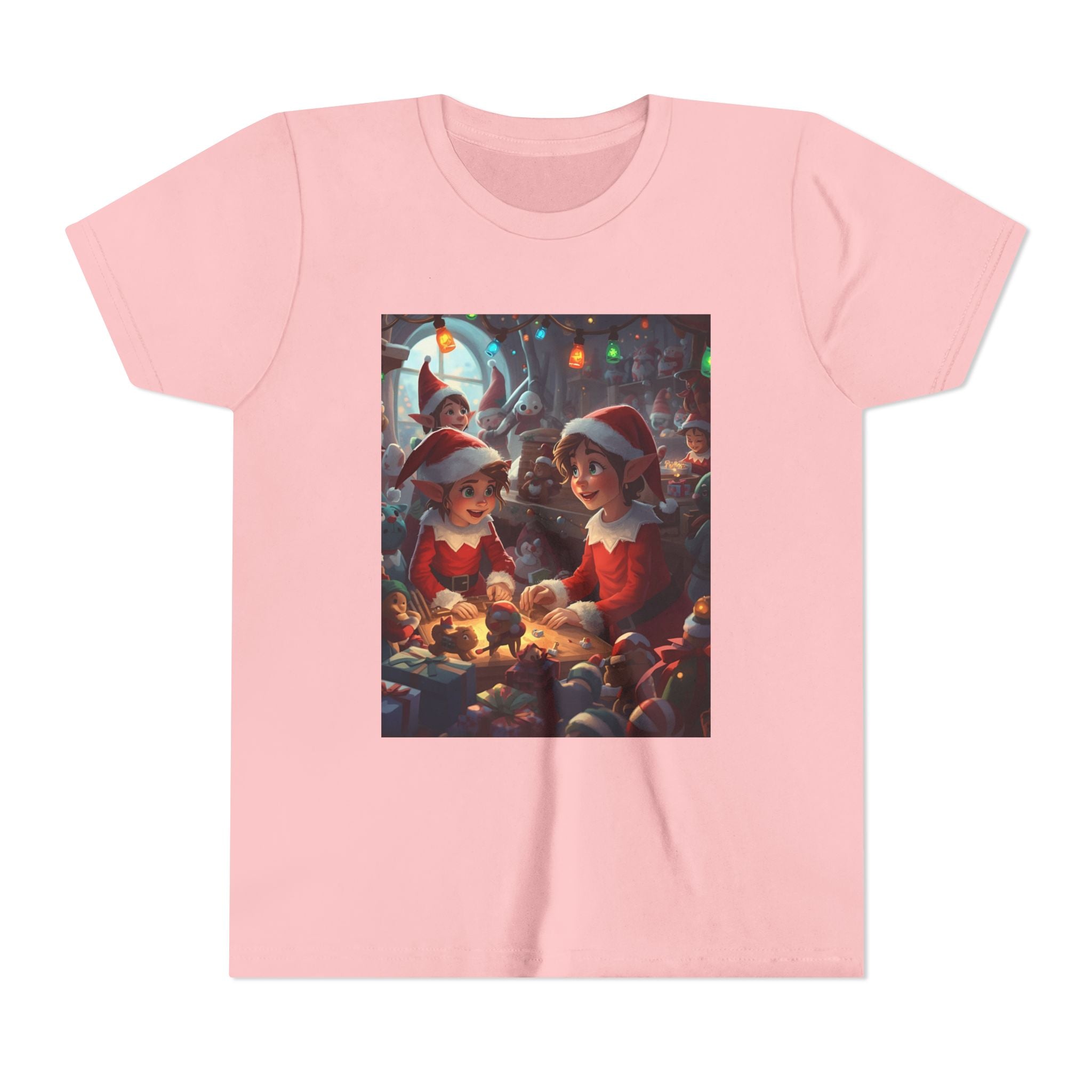 Christmas Elf Youth Short Sleeve Tee