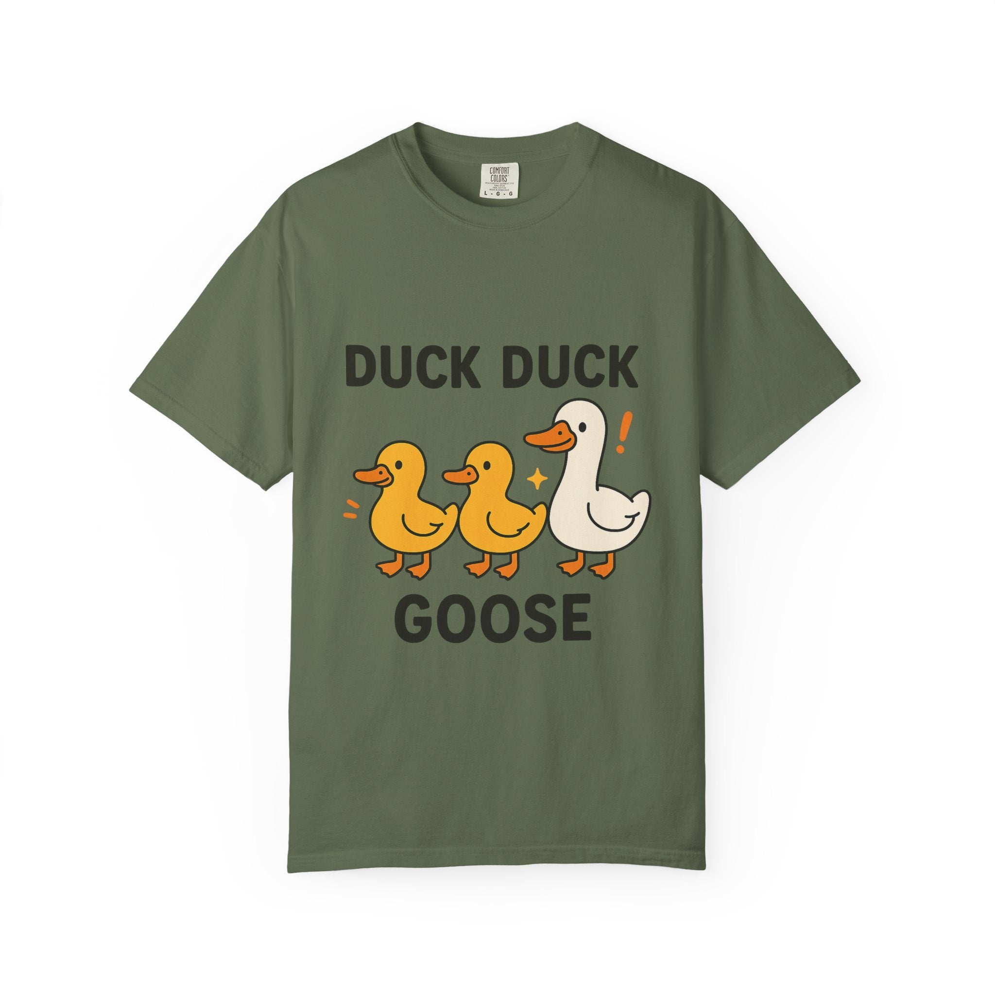 Duck Duck Goose Unisex T-Shirt, Funny Animal Shirt, Cute Gift for Kids, Family Game Night Tee, Everyday Casual Wear, Playful Graphic Top