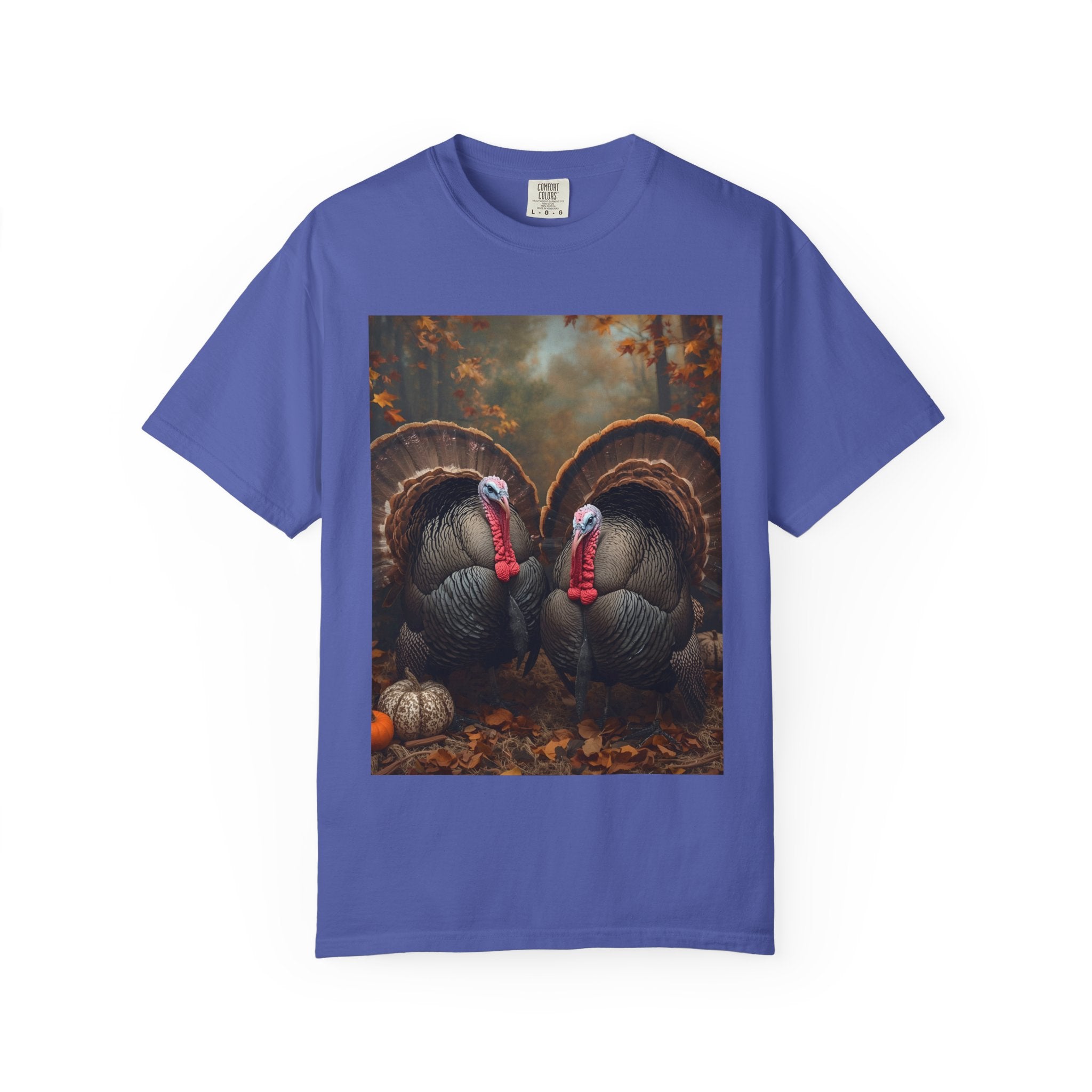 Thanksgiving Turkey T-Shirt, Fall Apparel, Unisex Tee, Harvest Celebration Gift, Autumn Wardrobe Essential