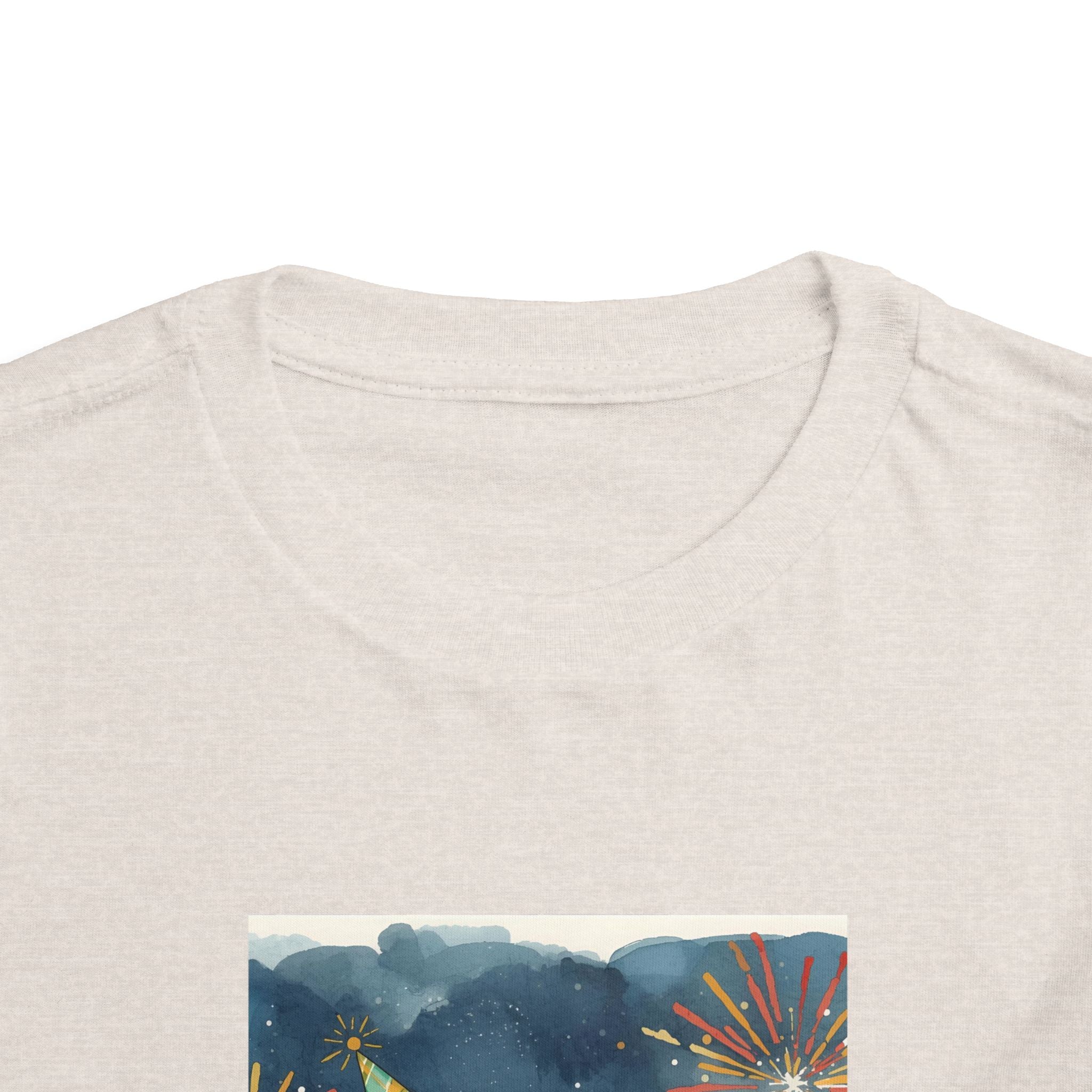 I Am A New Years Baby Toddler Short Sleeve Tee