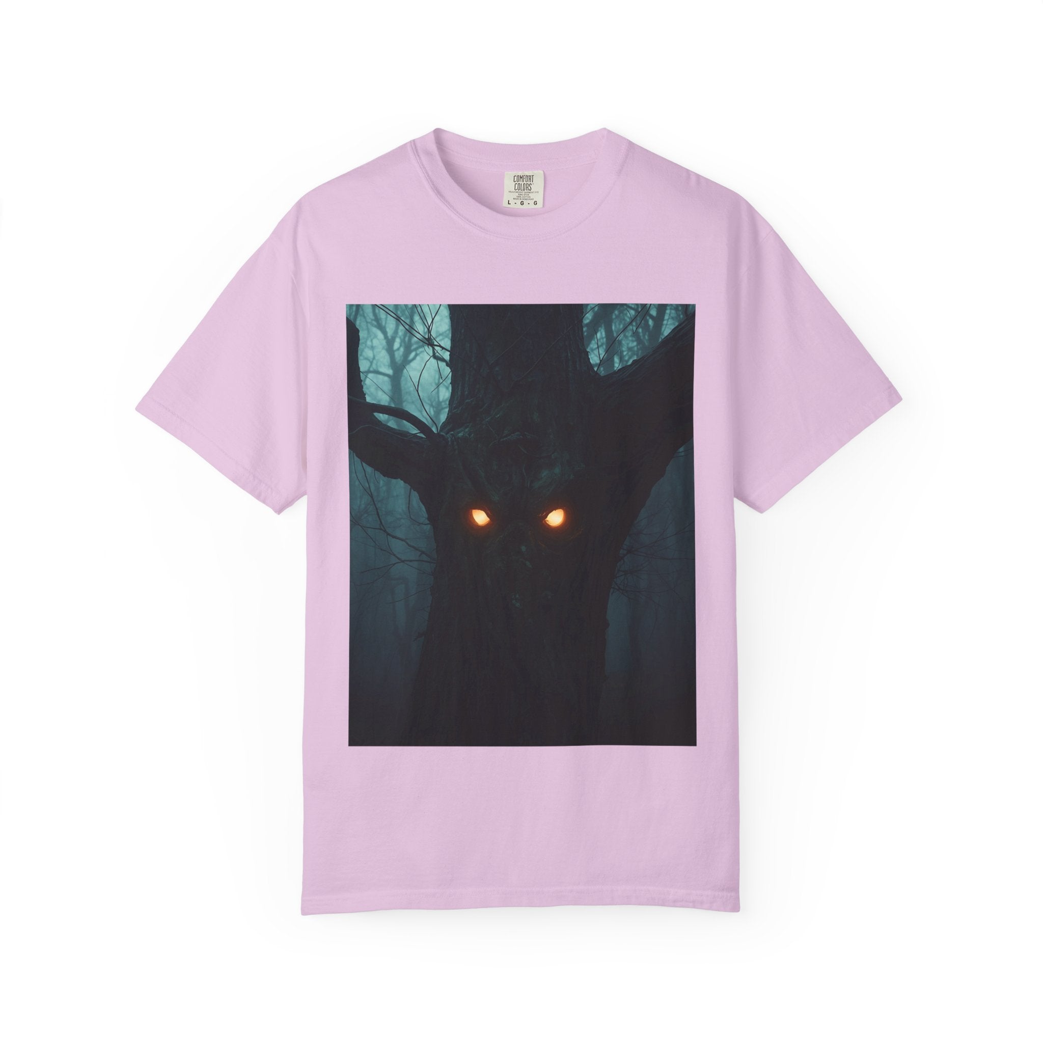 Spooky Mysterious Forest Creature T-Shirt, Unisex Shirt, Nature Lover Gift, Halloween Apparel, Unique Graphic Tee
