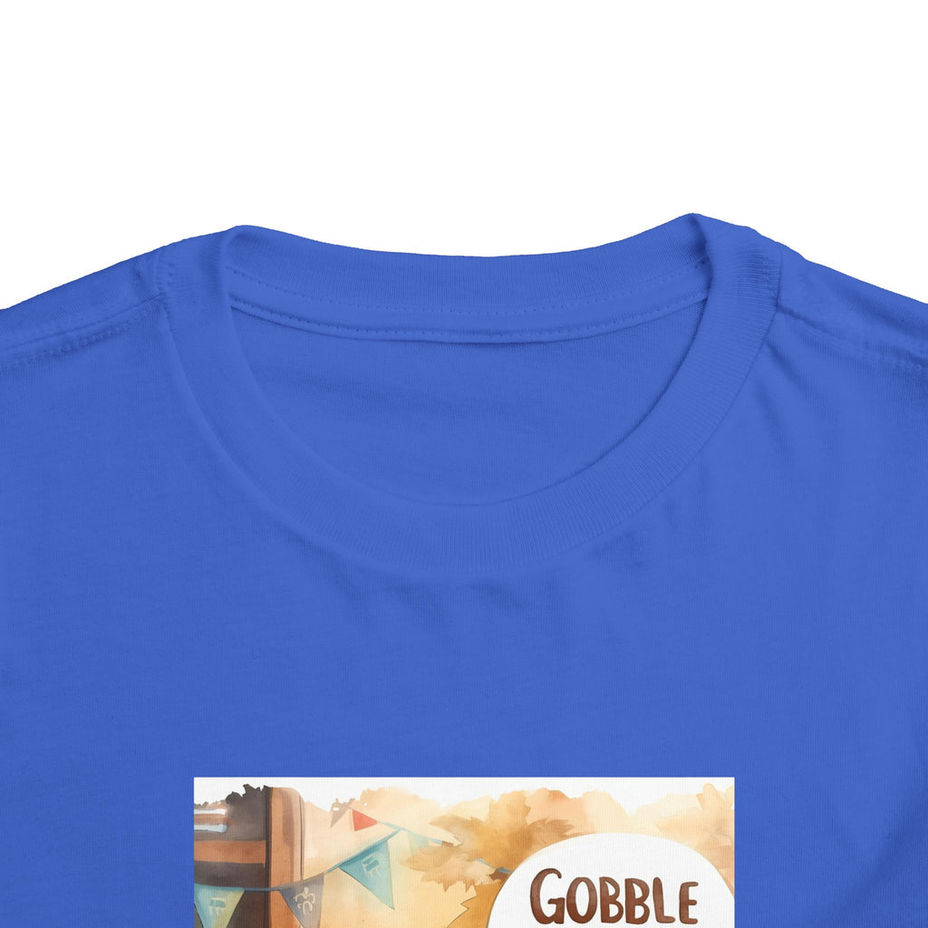 Thanksgiving Turkey Toddler Short Sleeve Tee