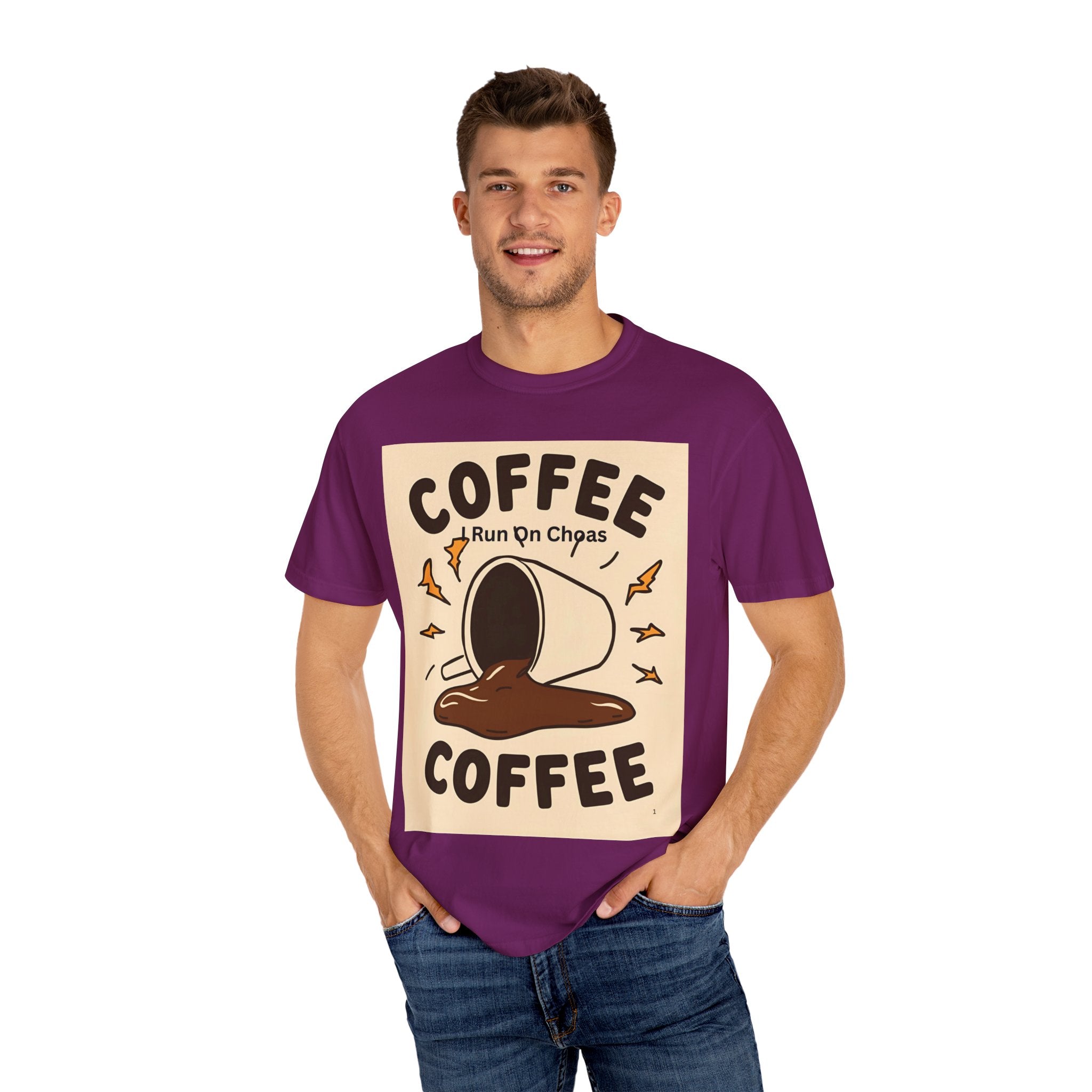 Coffee Coffee Unisex Garment-Dyed T-shirt