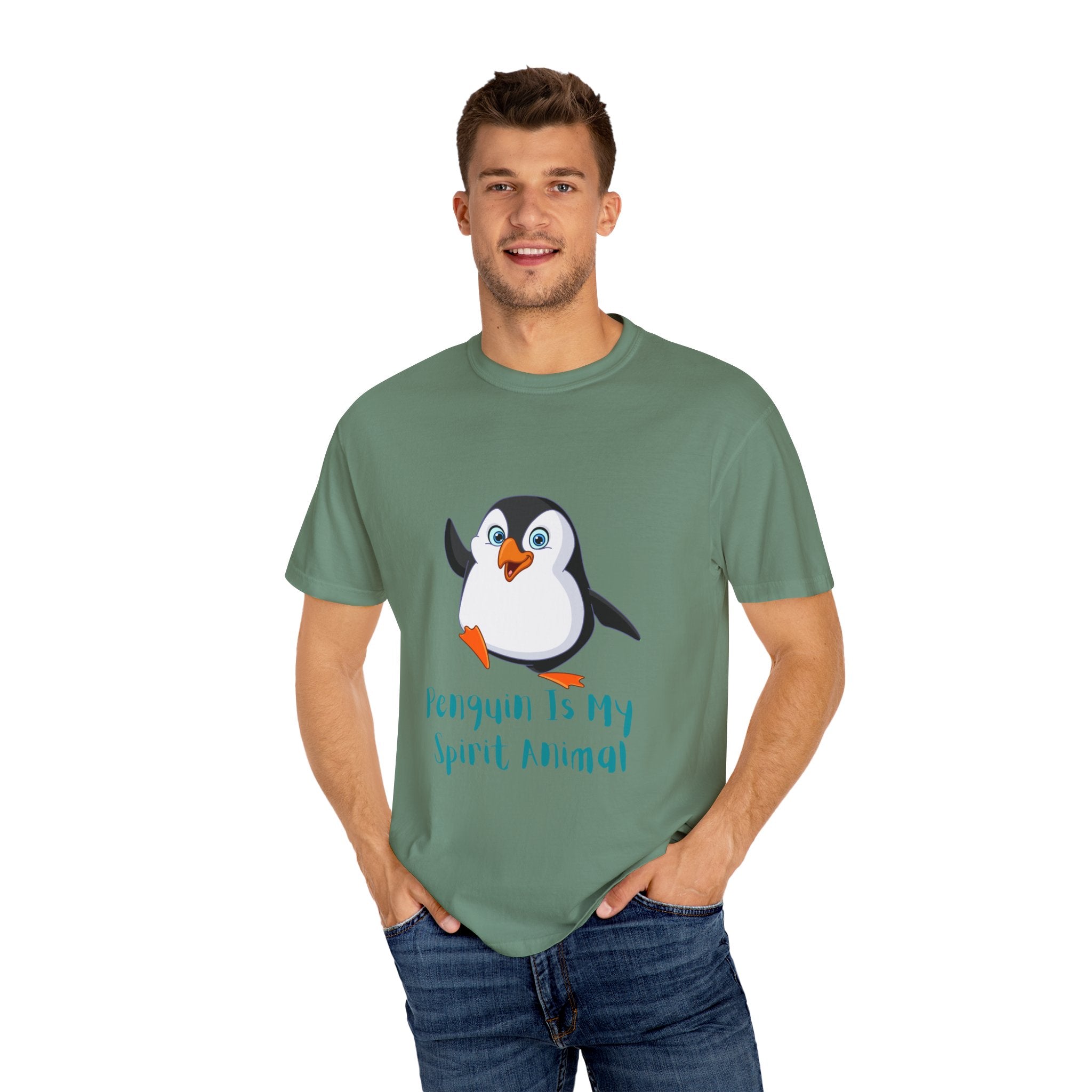 Penguin Spirit Animal T-Shirt - Fun Graphic Tee, Animal Lover Gift, Casual Wear, Unisex Fashion, Cute Birthday Top