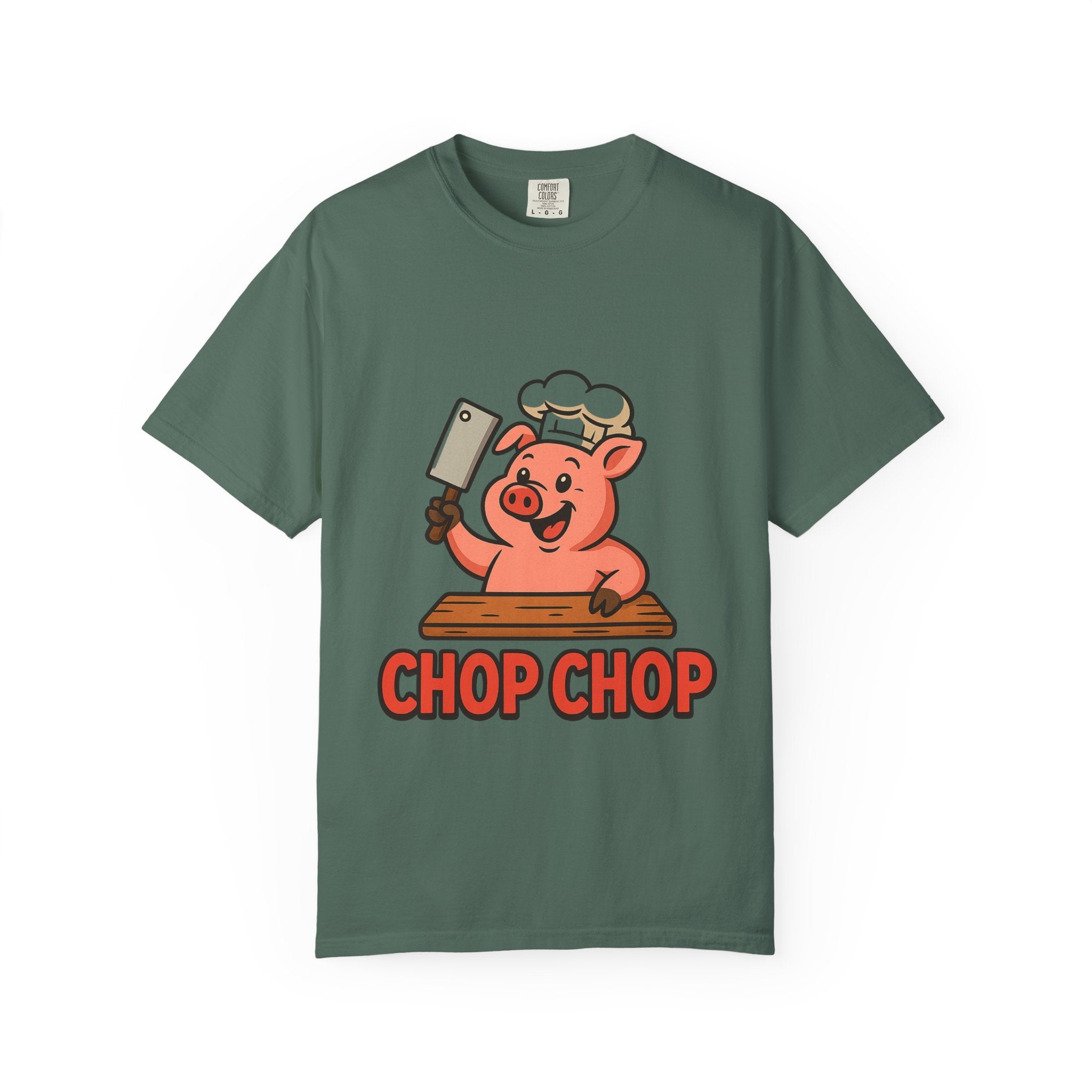 Funny Chef Pig T-shirt, Humorous Cooking Shirt, Gift for Food Lovers, BBQ Master Tee, Fun Kitchen Apparel