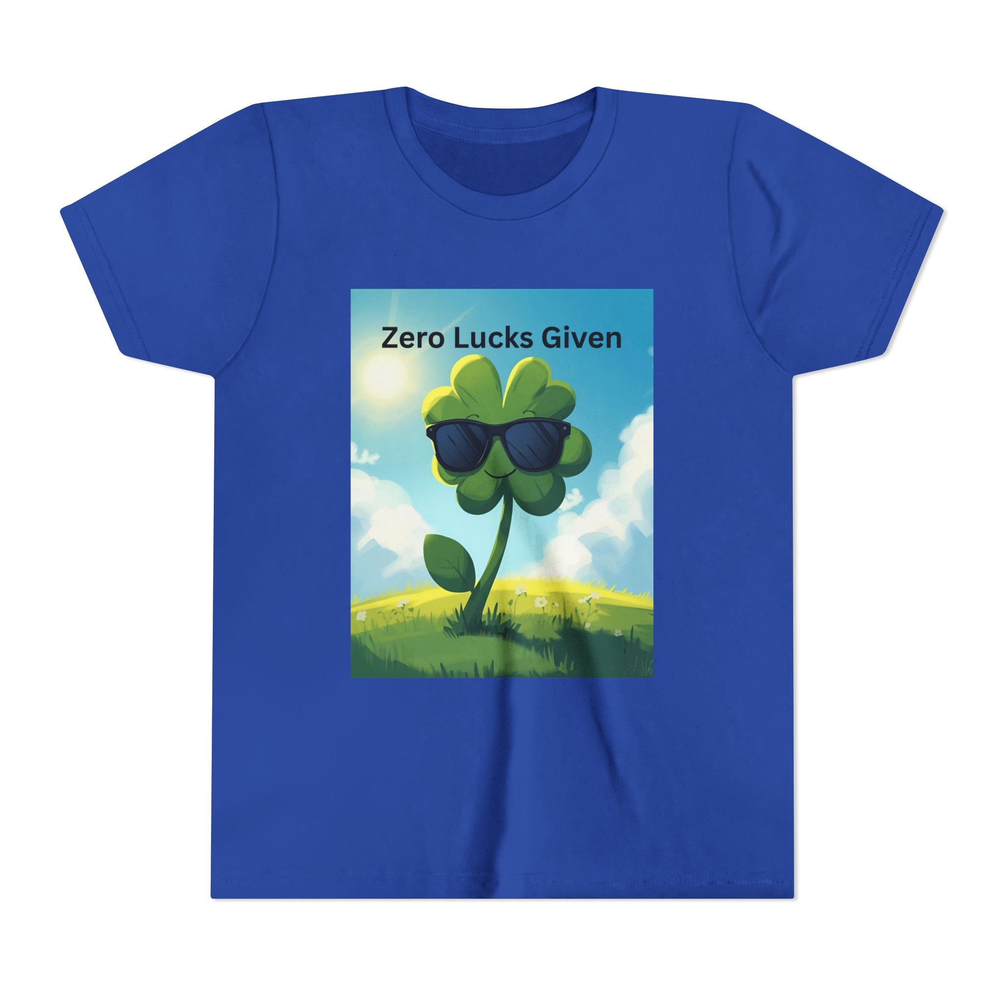 Zero Lucks Given Youth Short Sleeve Tee