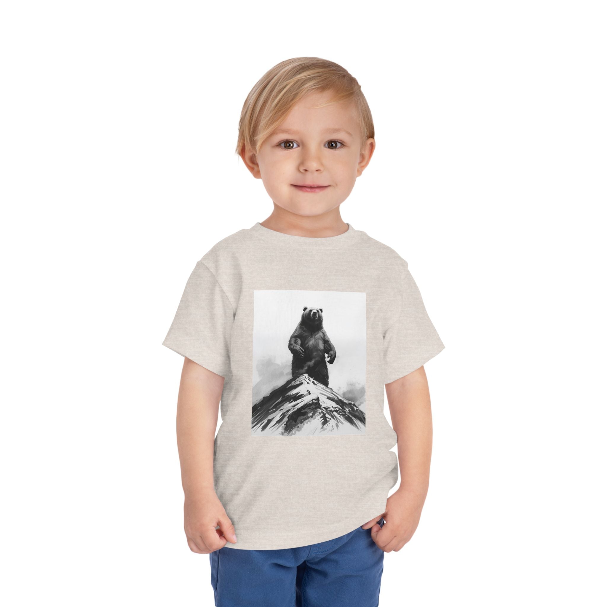 Bear Mountain Snow Toddler Short Sleeve Tee