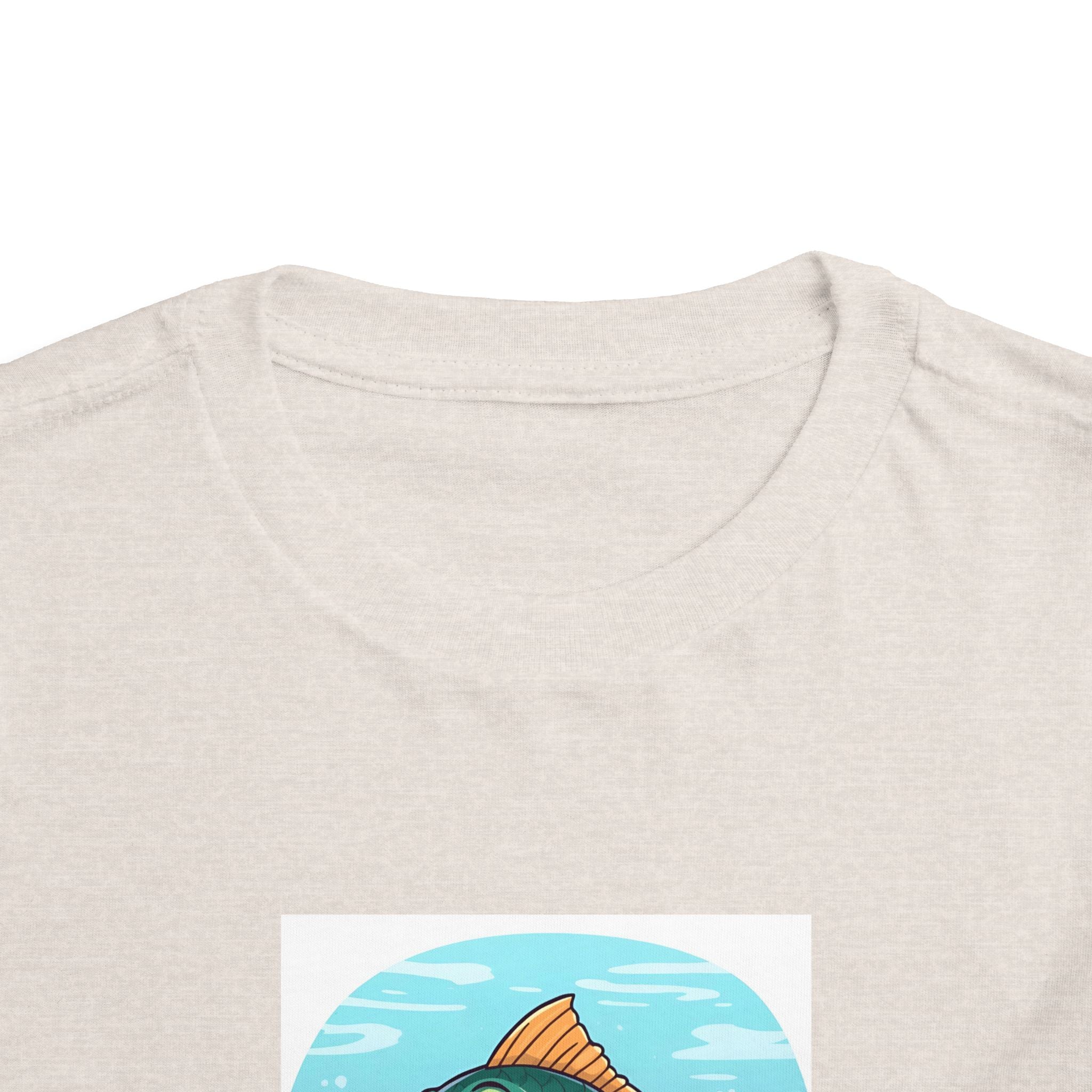 Here Fishy Fishy Fishy Toddler Short Sleeve Tee
