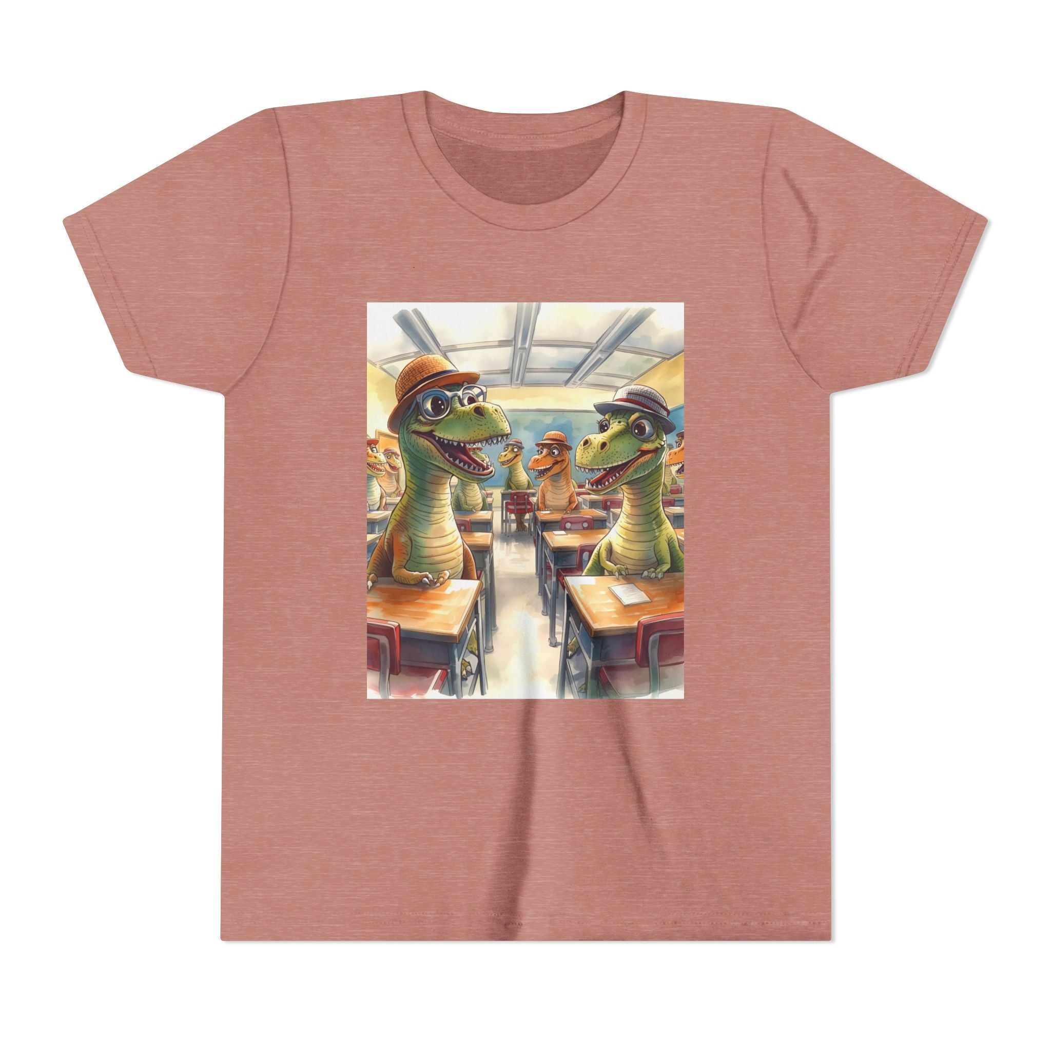 Dinosaur Classroom Youth Short Sleeve Tee