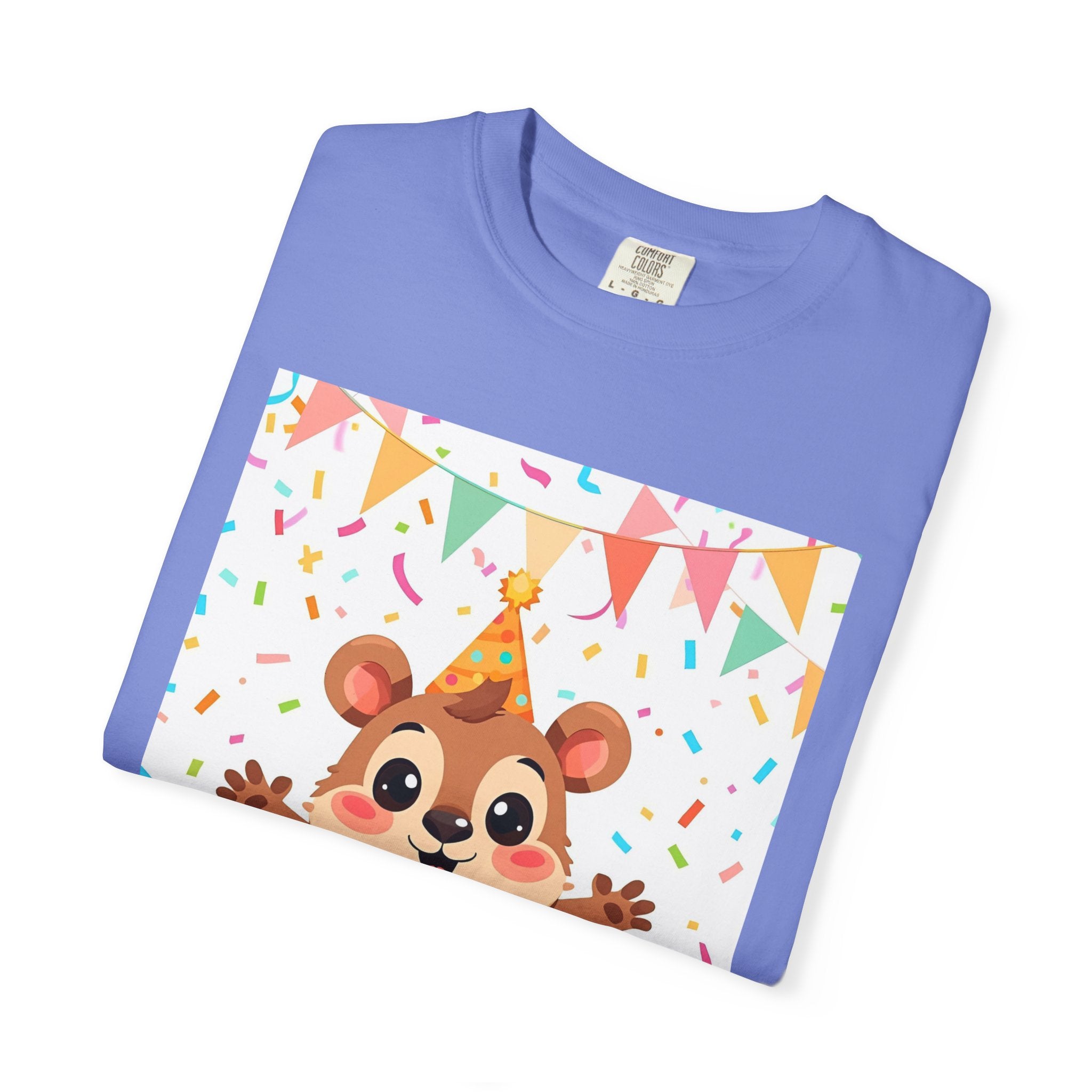 Adorable Party Animal Squirl T-Shirt - Birthday Gift, Unisex Tee, Celebration Apparel, Cute Animal Print, Fun Gift Idea