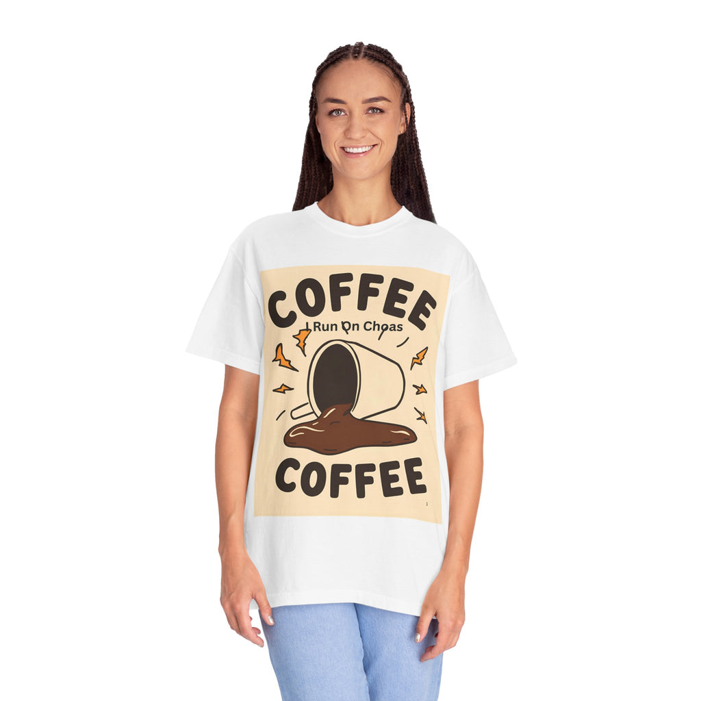 Coffee Coffee Unisex Garment-Dyed T-shirt