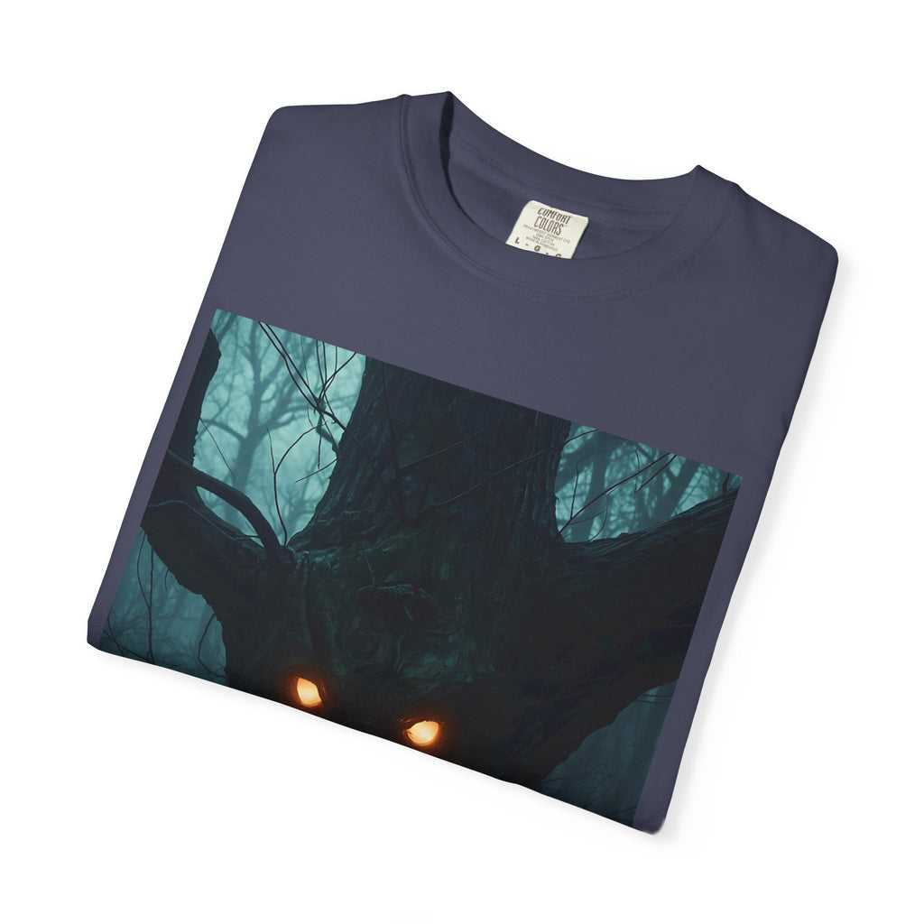 Spooky Mysterious Forest Creature T-Shirt, Unisex Shirt, Nature Lover Gift, Halloween Apparel, Unique Graphic Tee