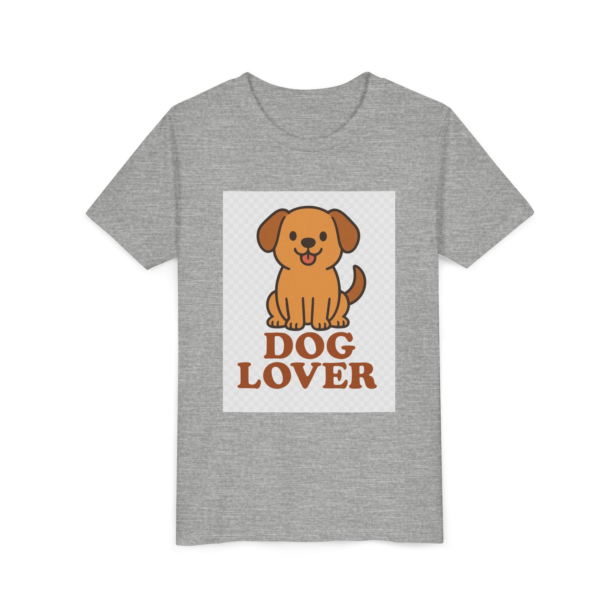 Cute Dog Lover Youth T-Shirt, Pet Lover Gift, Animal Tee, Kids Dog Shirt, Birthday Present for Kids, Fun Youth Apparel