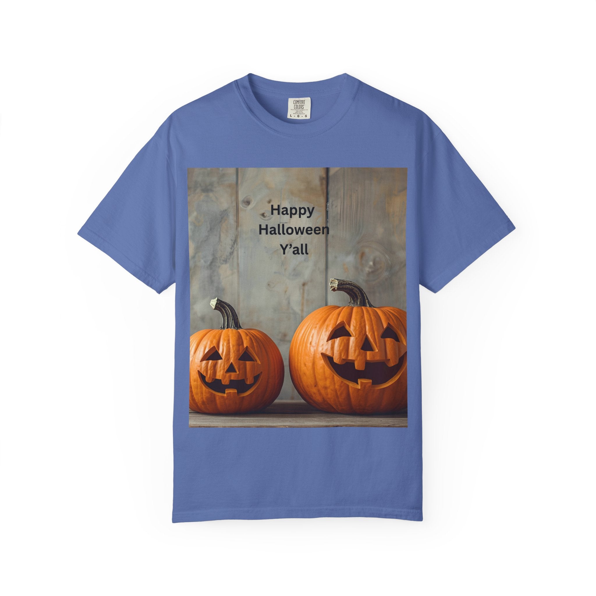 Happy Halloween Unisex T-Shirt, Spooky Fall Tee, Pumpkin Graphic Shirt, Halloween Costume Top, Fall Celebration Wear