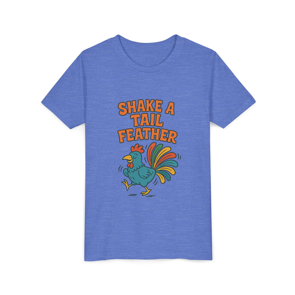 Shake A Tail Feather Youth Short Sleeve Tee