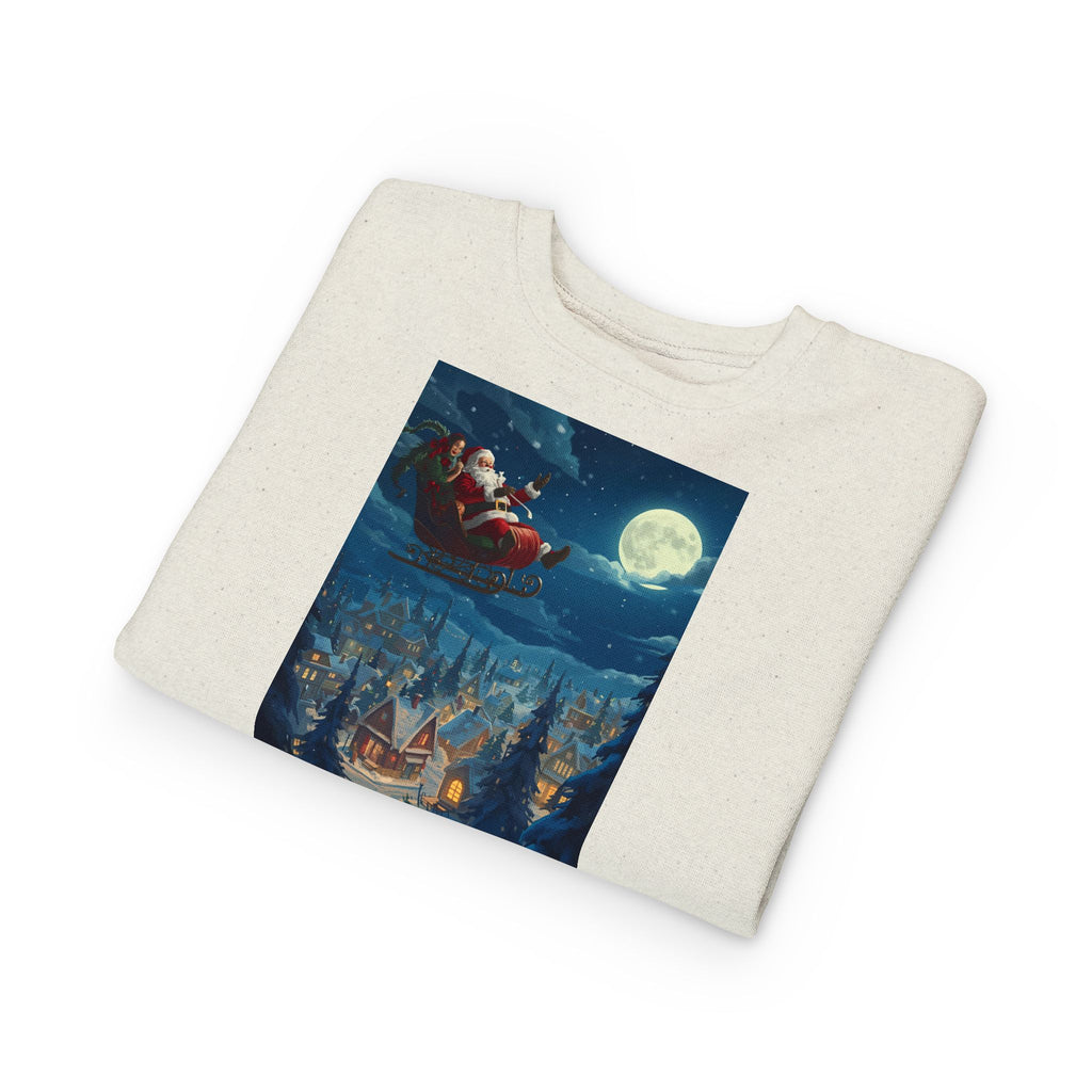 Santa Christmas Toddler Sweatshirt