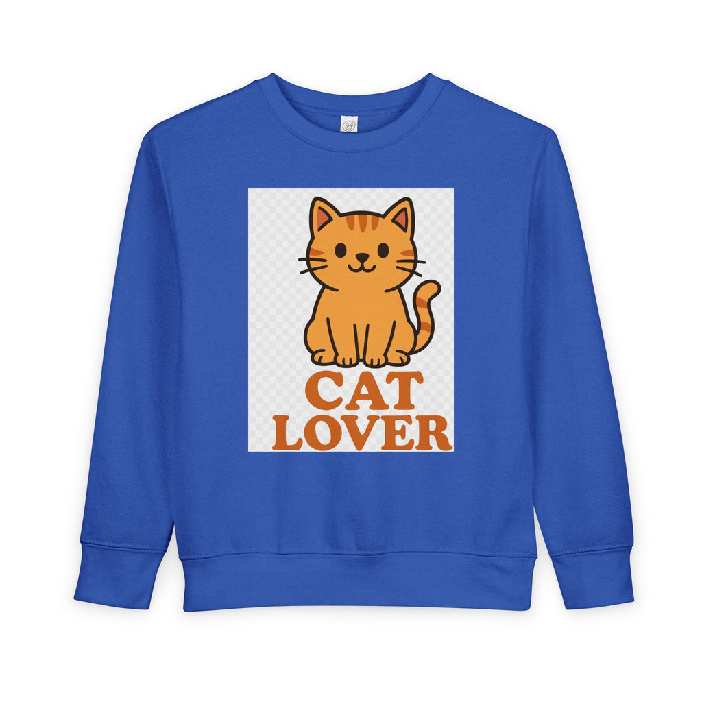 Cat Lover Toddler Sweatshirt