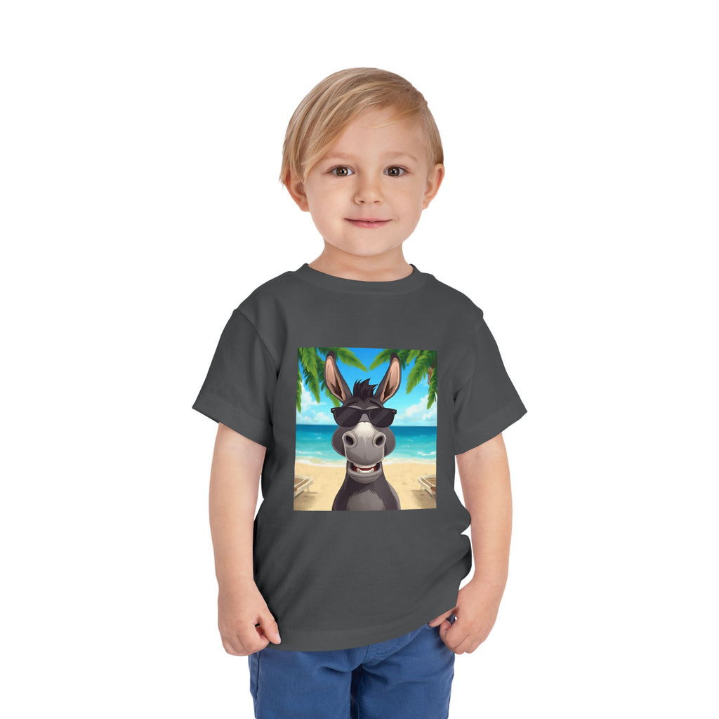 Donkey Beach Vibe Toddler Short Sleeve Tee