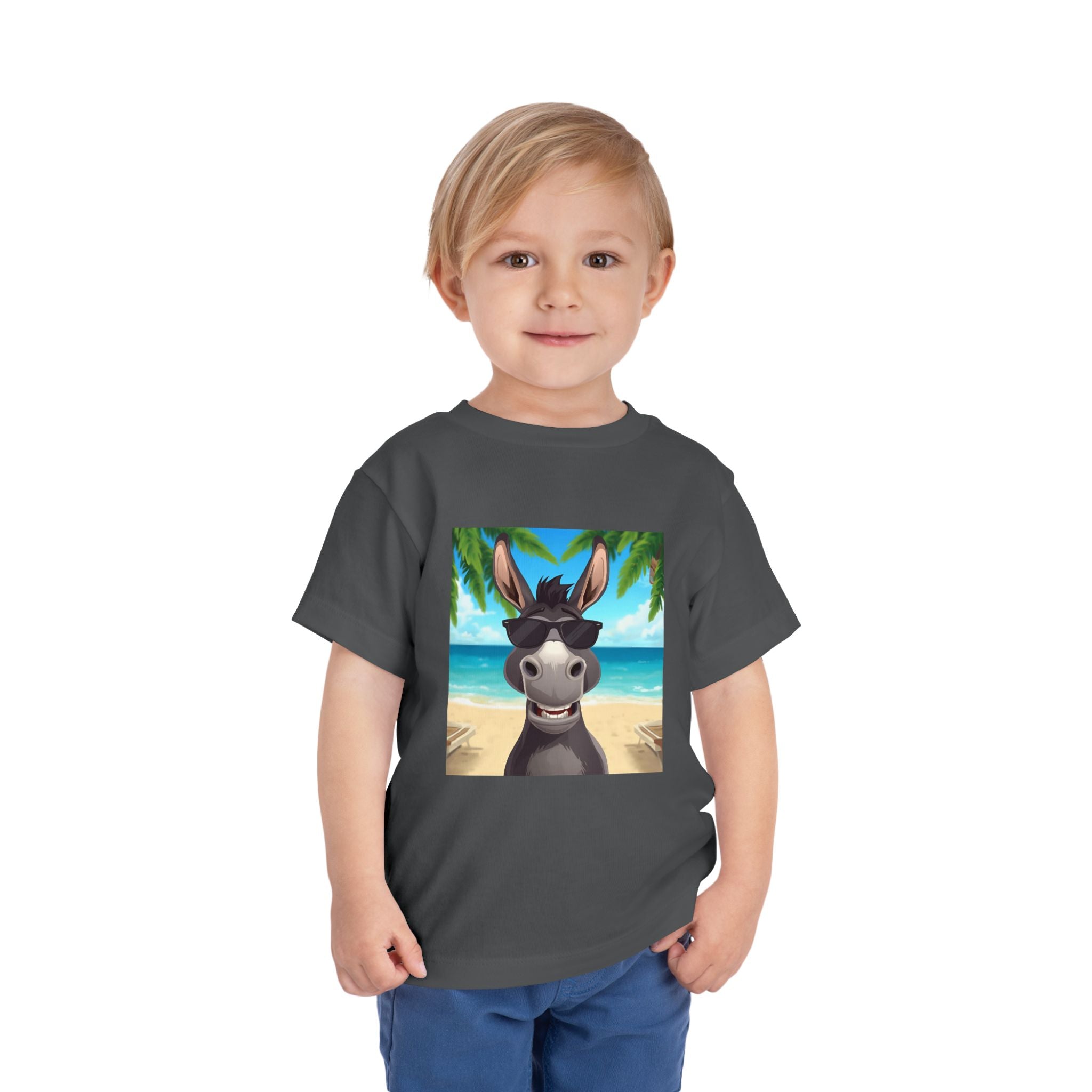 Donkey Beach Vibe Toddler Short Sleeve Tee