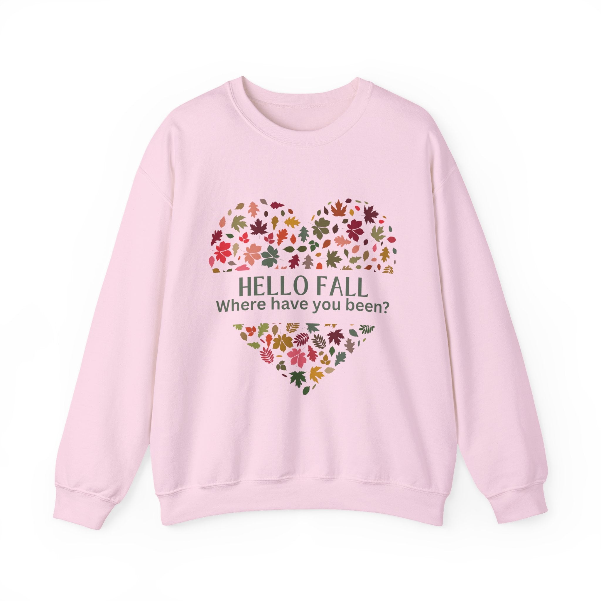 Fall Floral Sweatshirt - Cozy Fall Apparel, Autumn Gift, Seasonal Fashion, Cute Crewneck, Hello Fall Sweatshirt