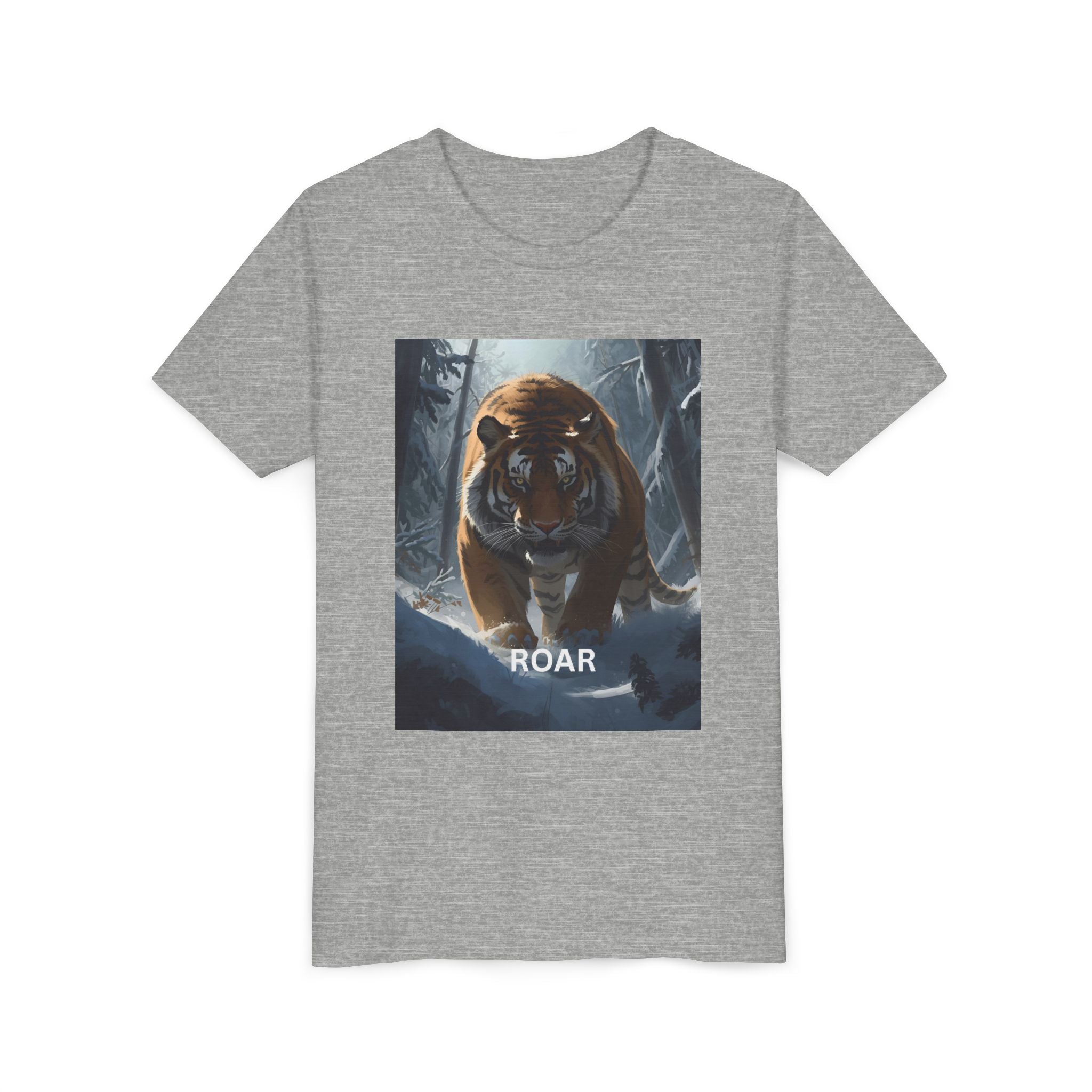 Tiger Roar Snow Youth Short Sleeve Tee