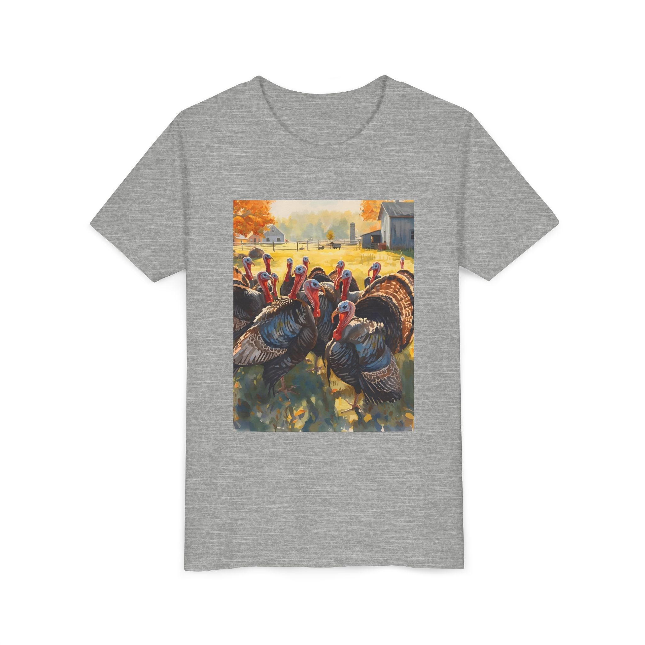 Thanksgiving Turkey Youth Short Sleeve Tee