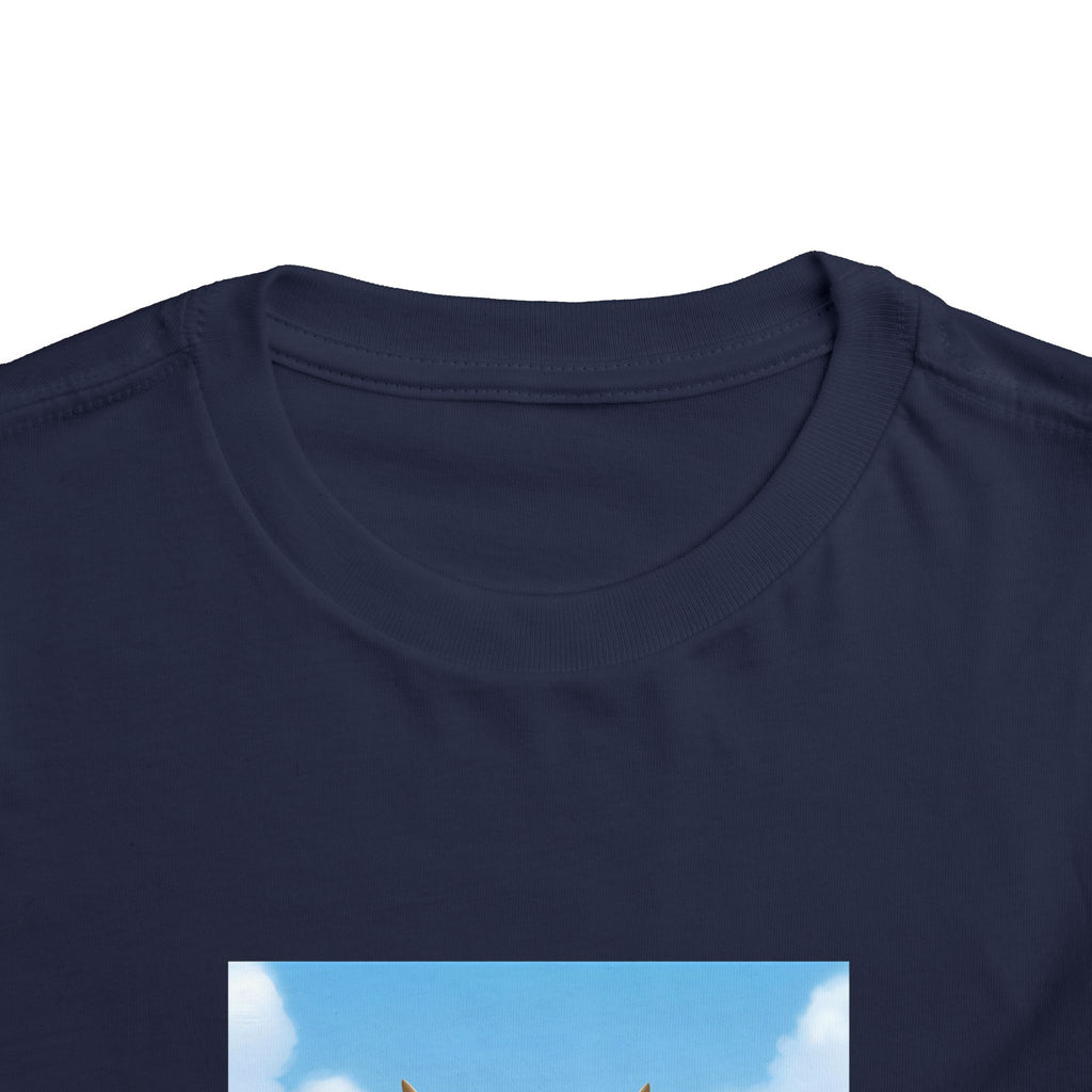 Beachy Cow Toddler Short Sleeve Tee