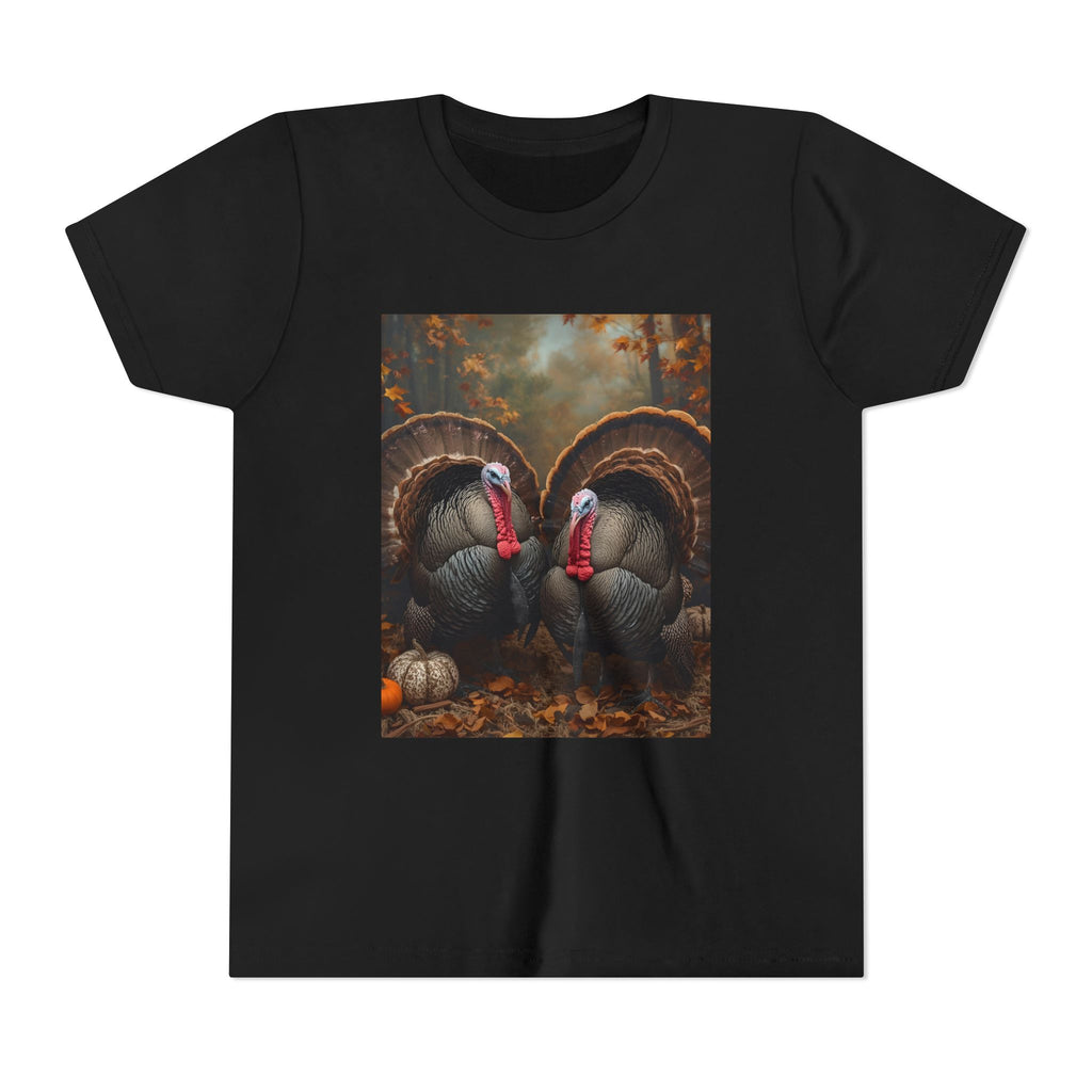 Thanksgiving Turkey Youth Short Sleeve Tee