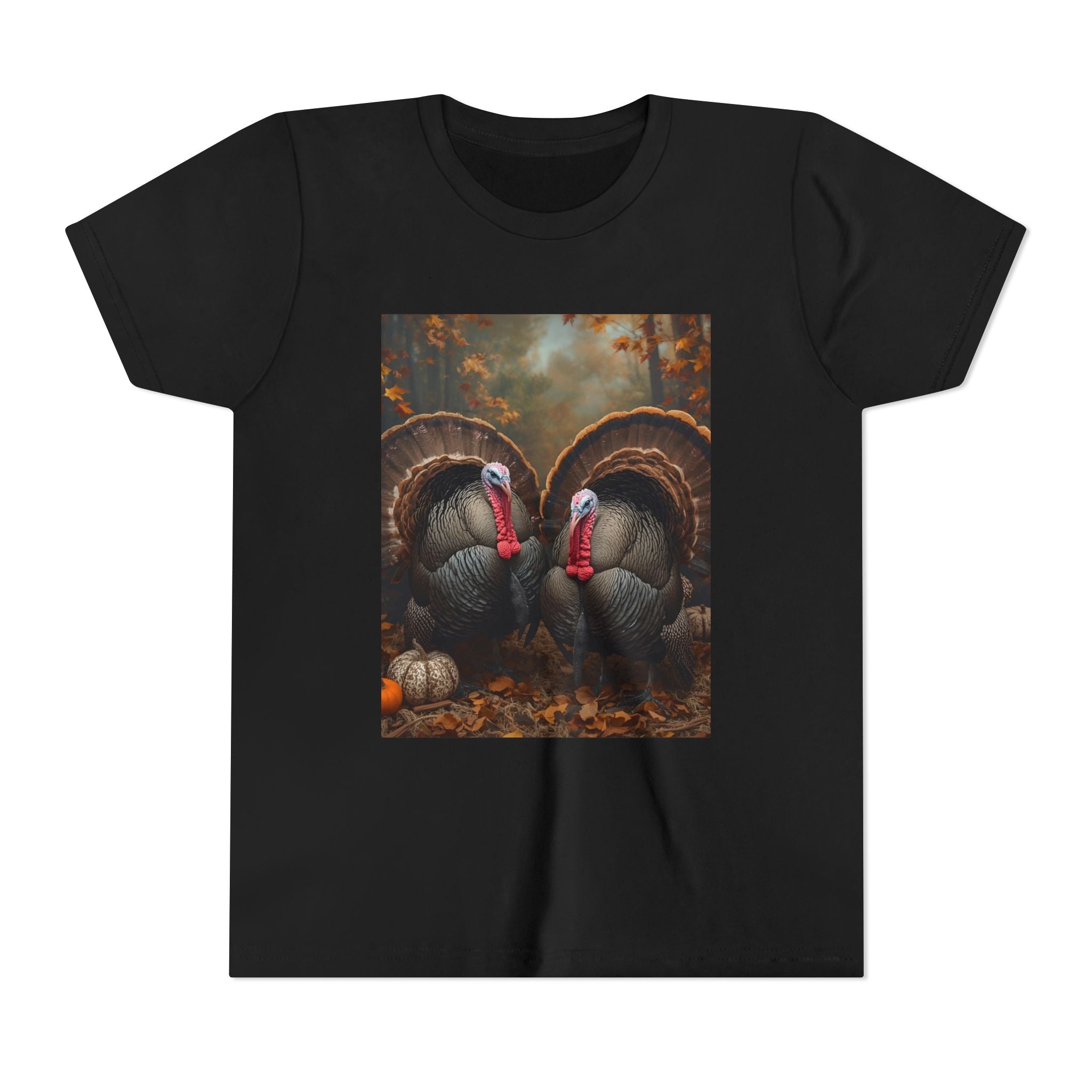 Thanksgiving Turkey Youth Short Sleeve Tee