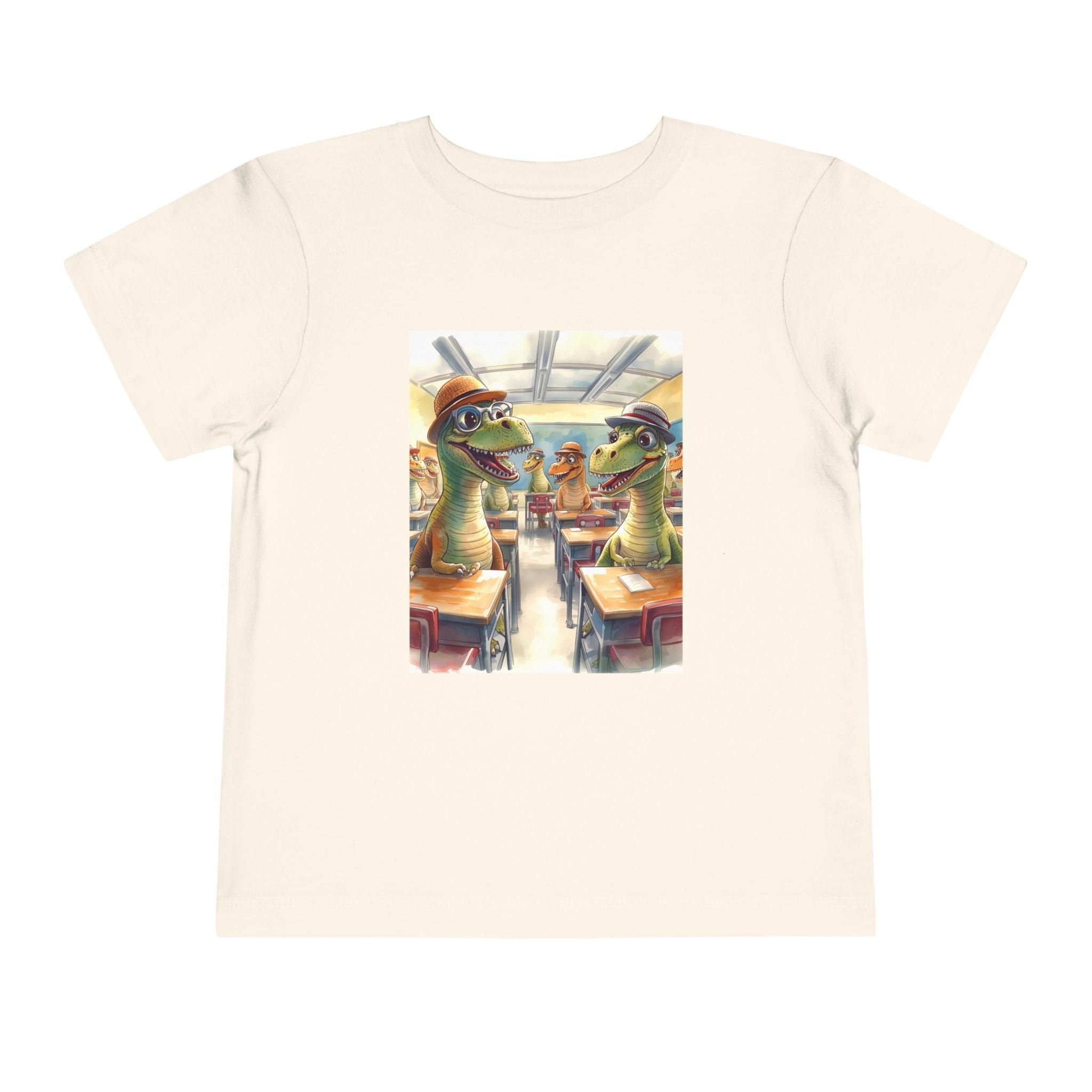 Dinosaur Classroom Toddler Tee - Fun Dino Shirt, Kids T-Shirt, Dinosaur Humor Tee, Cute Short Sleeve Top, Birthday Gift
