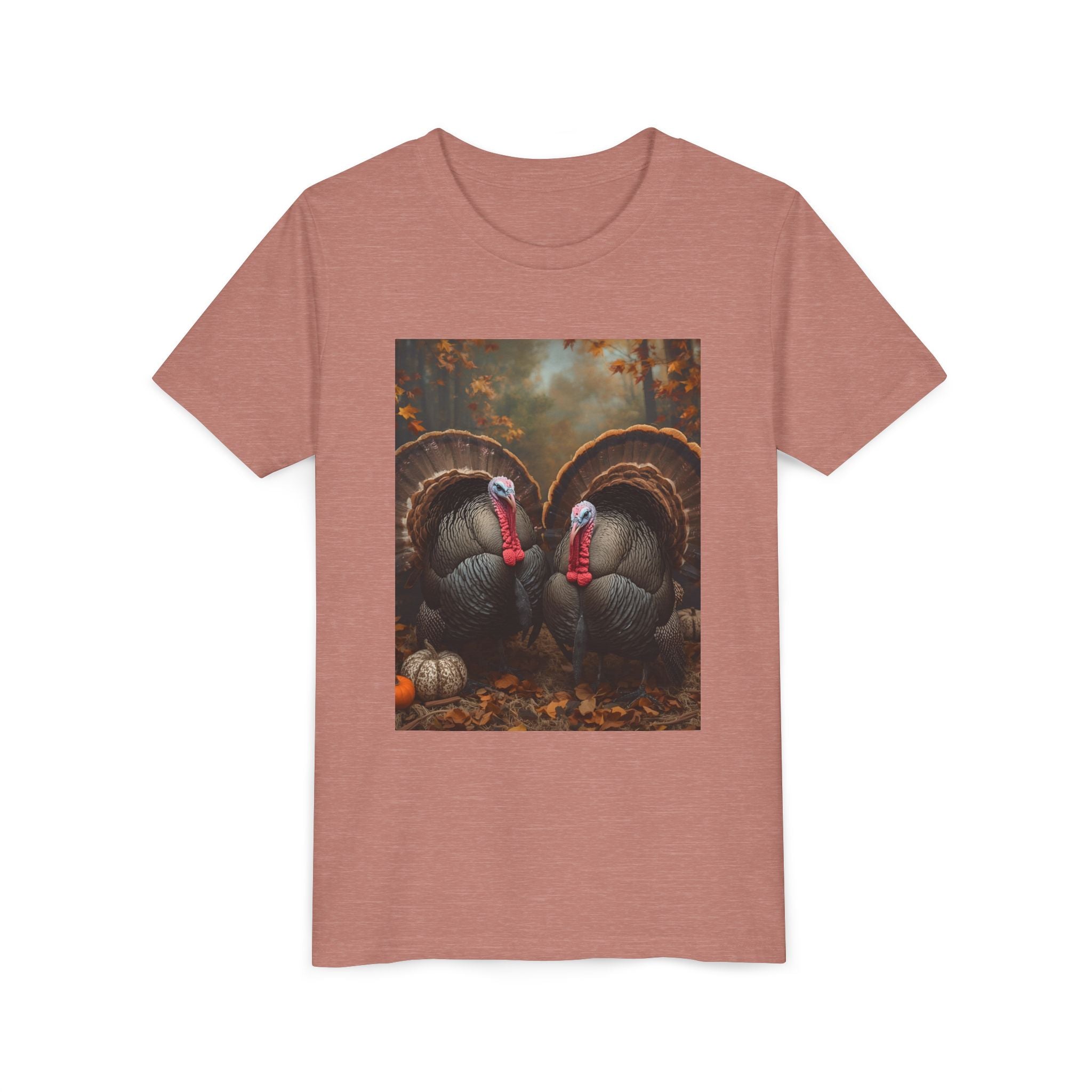 Thanksgiving Turkey Youth Short Sleeve Tee