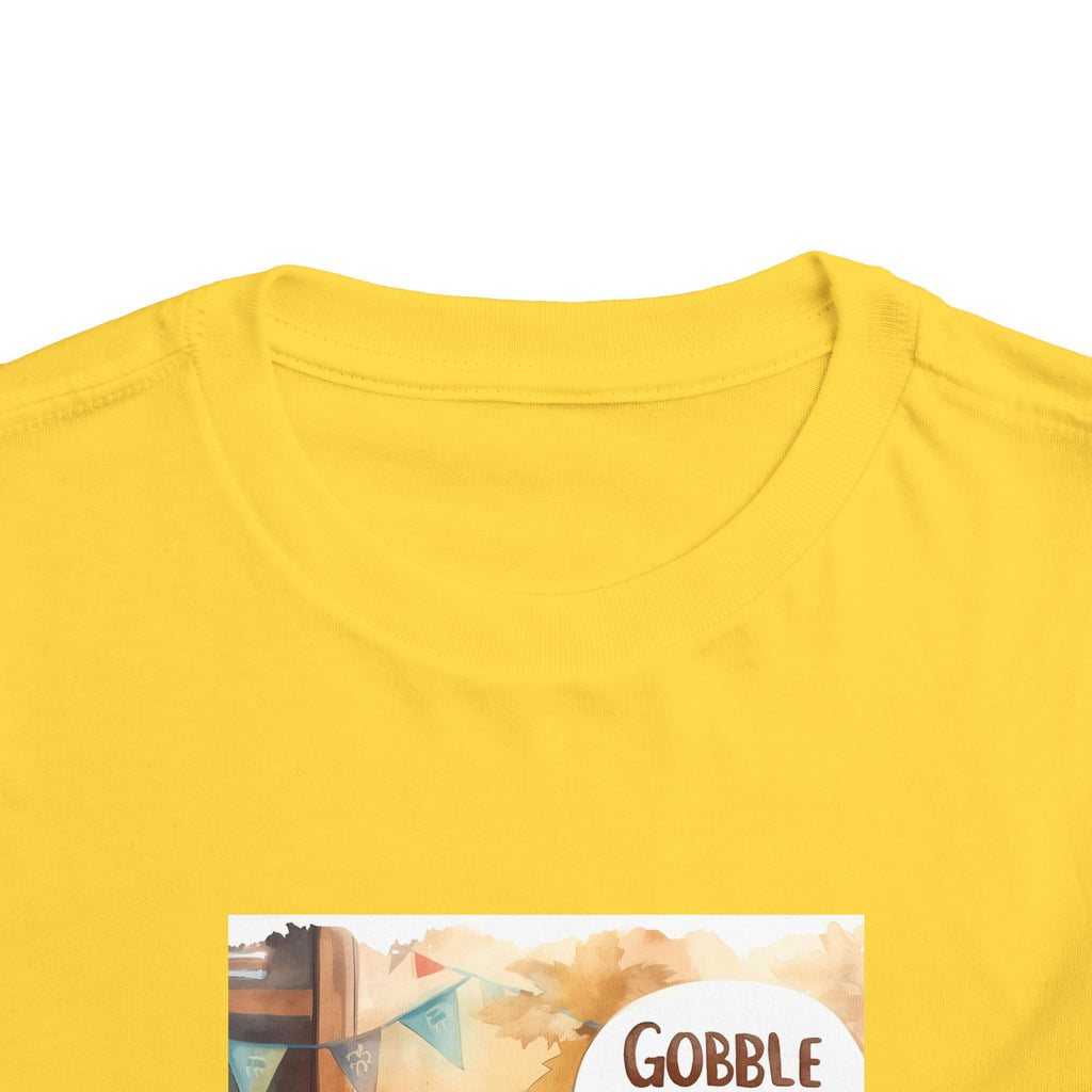 Thanksgiving Turkey Toddler Short Sleeve Tee