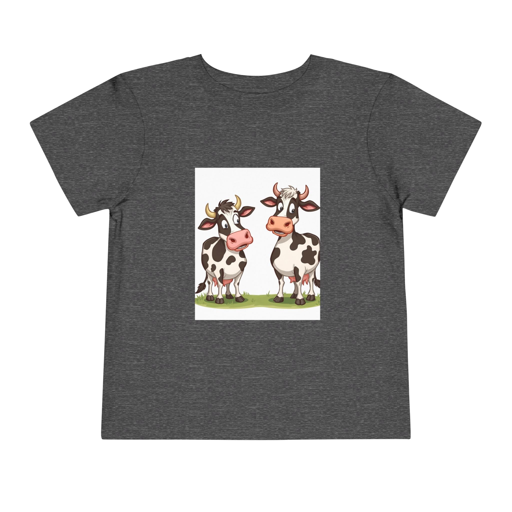 Cute Cows Toddler Short Sleeve Tee