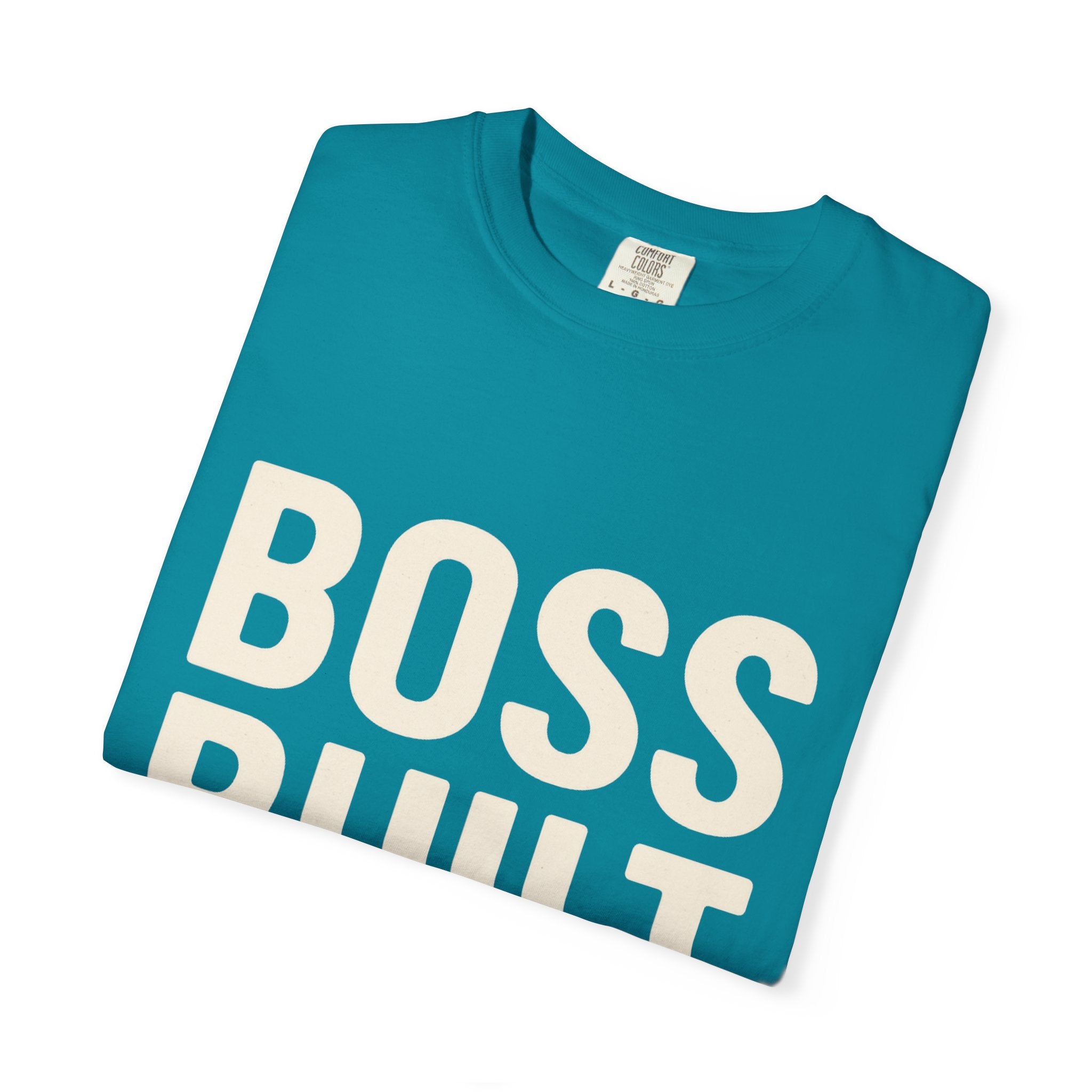 Boss Built Co. Graphic T-Shirt — Bold Logo Tee for Entrepreneurs & Makers